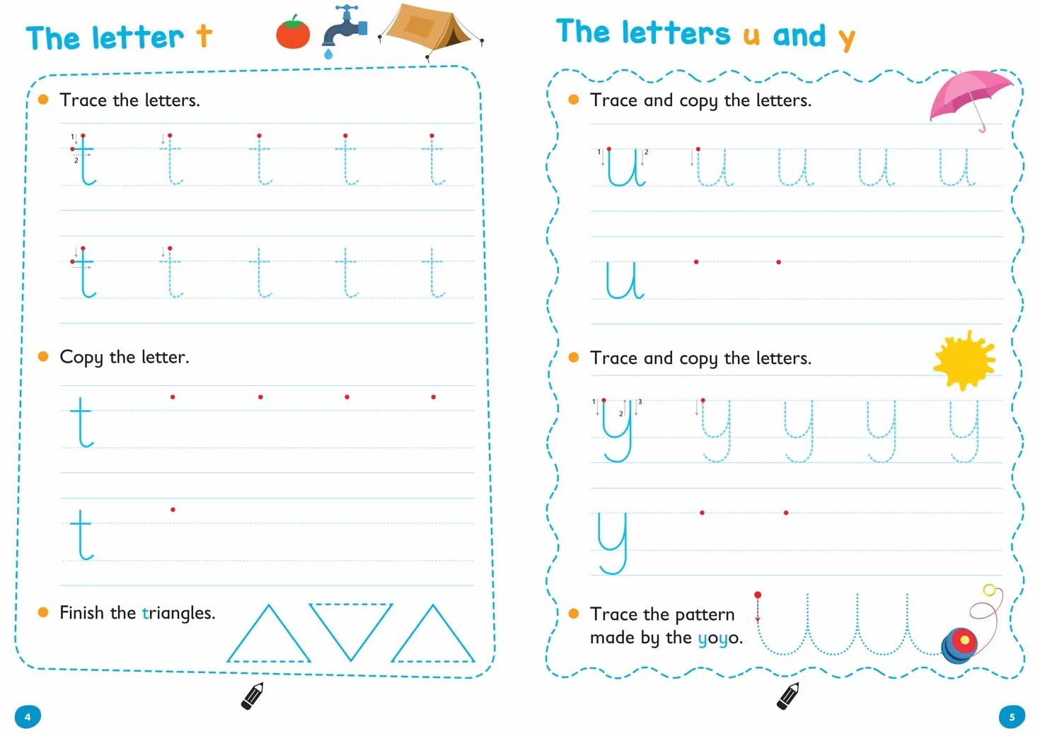 Lower Case Letters Age 3-5 Wipe Clean Activity Book: The ideal home learning resource packed with letter writing practice and early childhood education activities