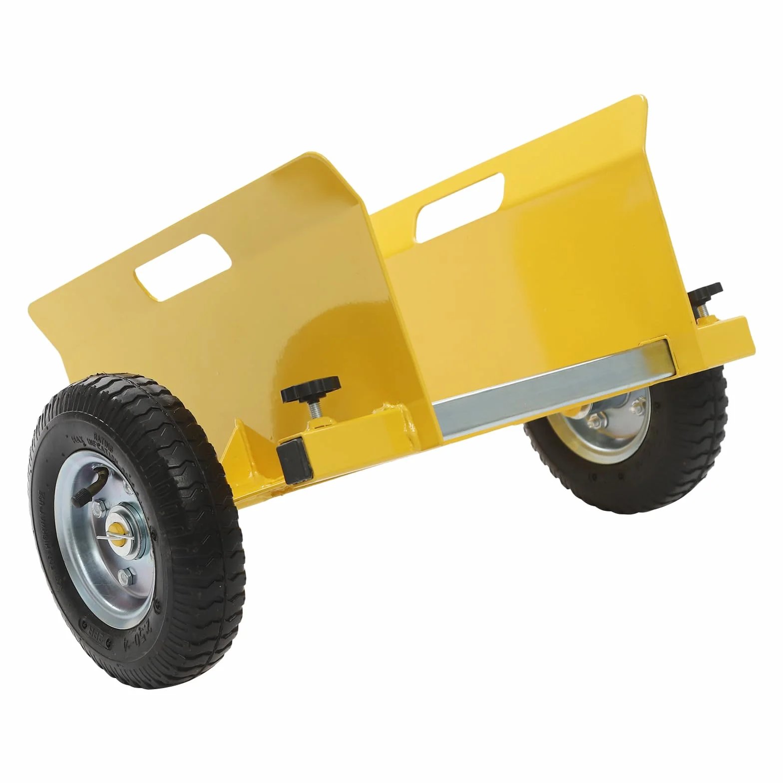 Wózek z płytami, wózek transportowy, 8 cali, gumowe koła 250-300 kg, wałek do płyt 0-23 cm, regulowany obszar ściany bocznej, wózek zaciskowy (żółty)