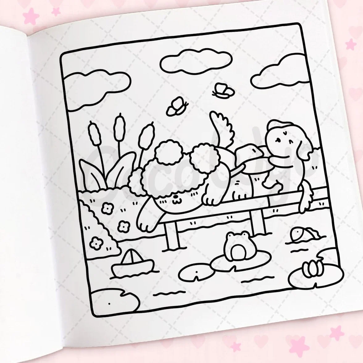 Cozy Cuties: A Cute and Comfy Colouring Book