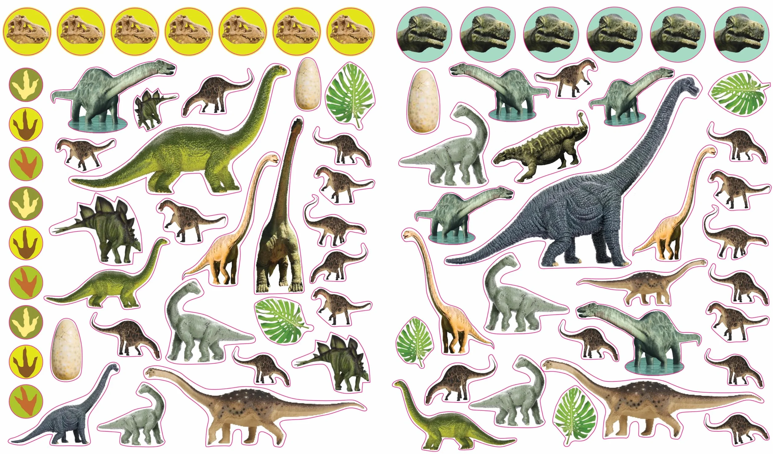 Eyelike Stickers: Dinosaurs