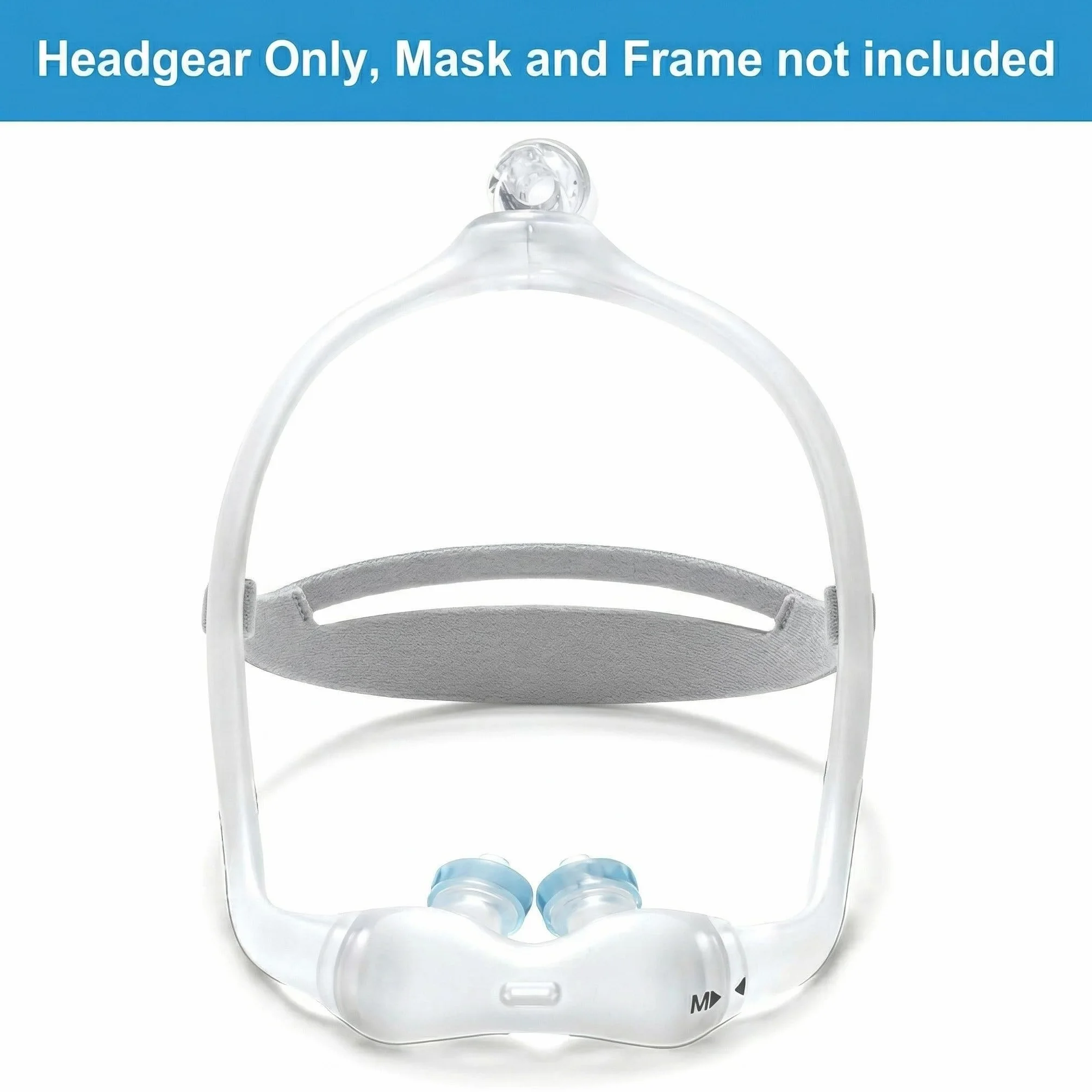 Pasek do nakrycia głowy CPAP do maski nosowej i respiratora DreamWear Maska CPAP Dreamstation - wymiana paska CPAP i materiały CPAP do bezdechu sennego (maska, klipsy nie są dołączone)