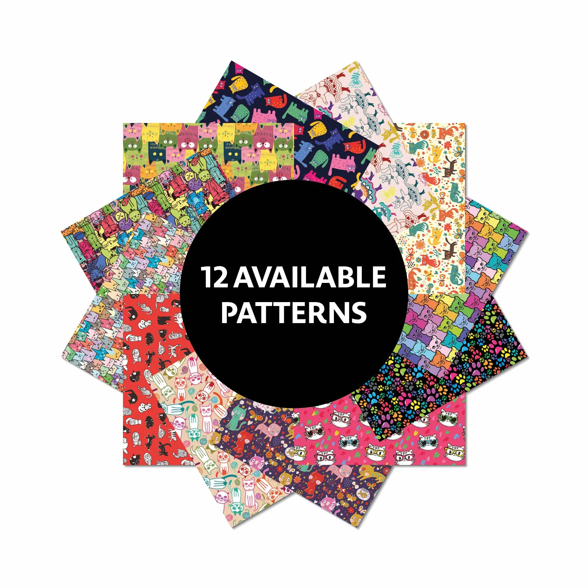 Origami Paper 100 Sheets Cat Patterns 6" (15 CM): Tuttle Origami Paper: High-Quality Double-Sided Origami Sheets Printed with 12 Different Patterns: Instructions for 6 Projects Included