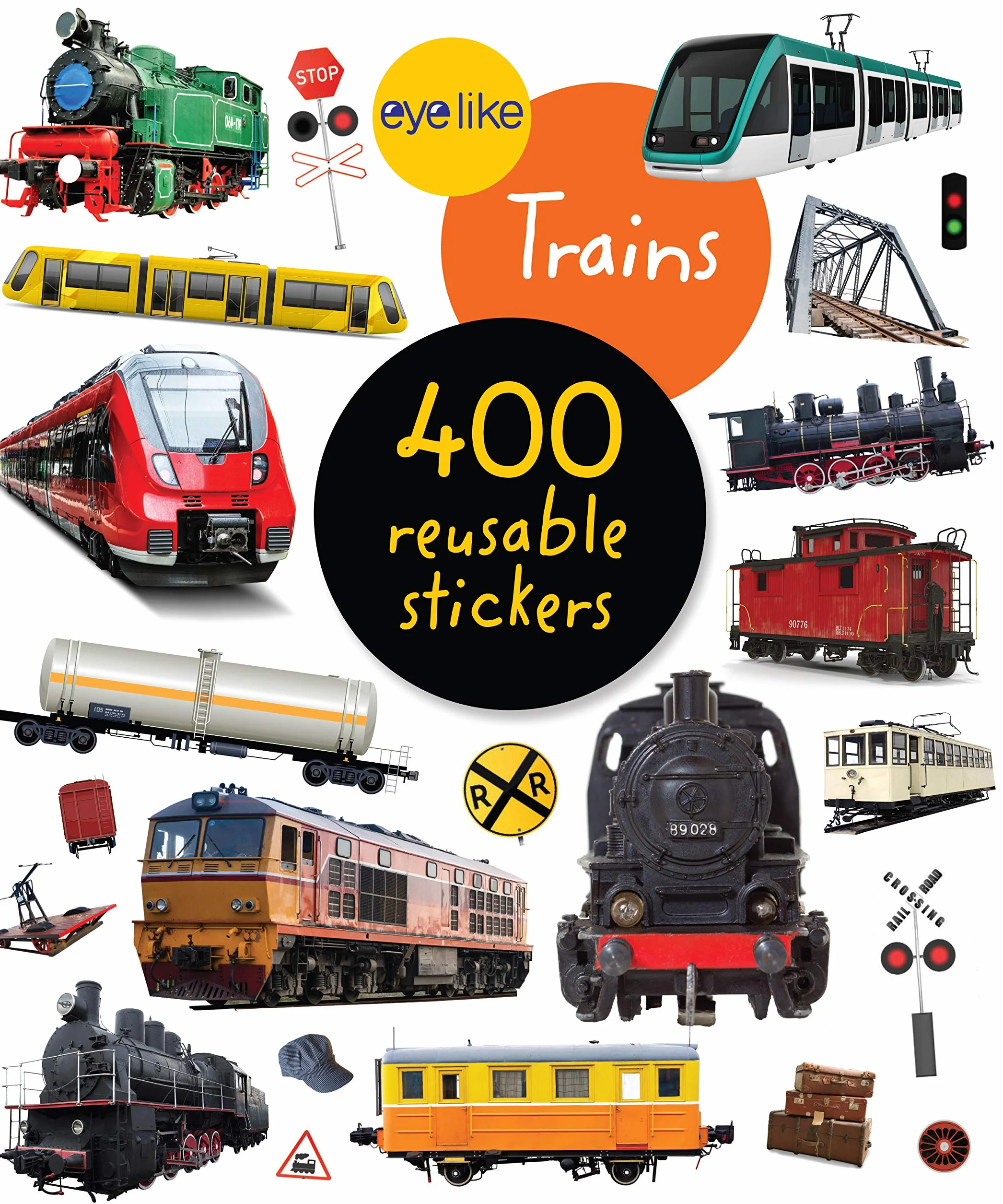 Eyelike Stickers: Trains: 1