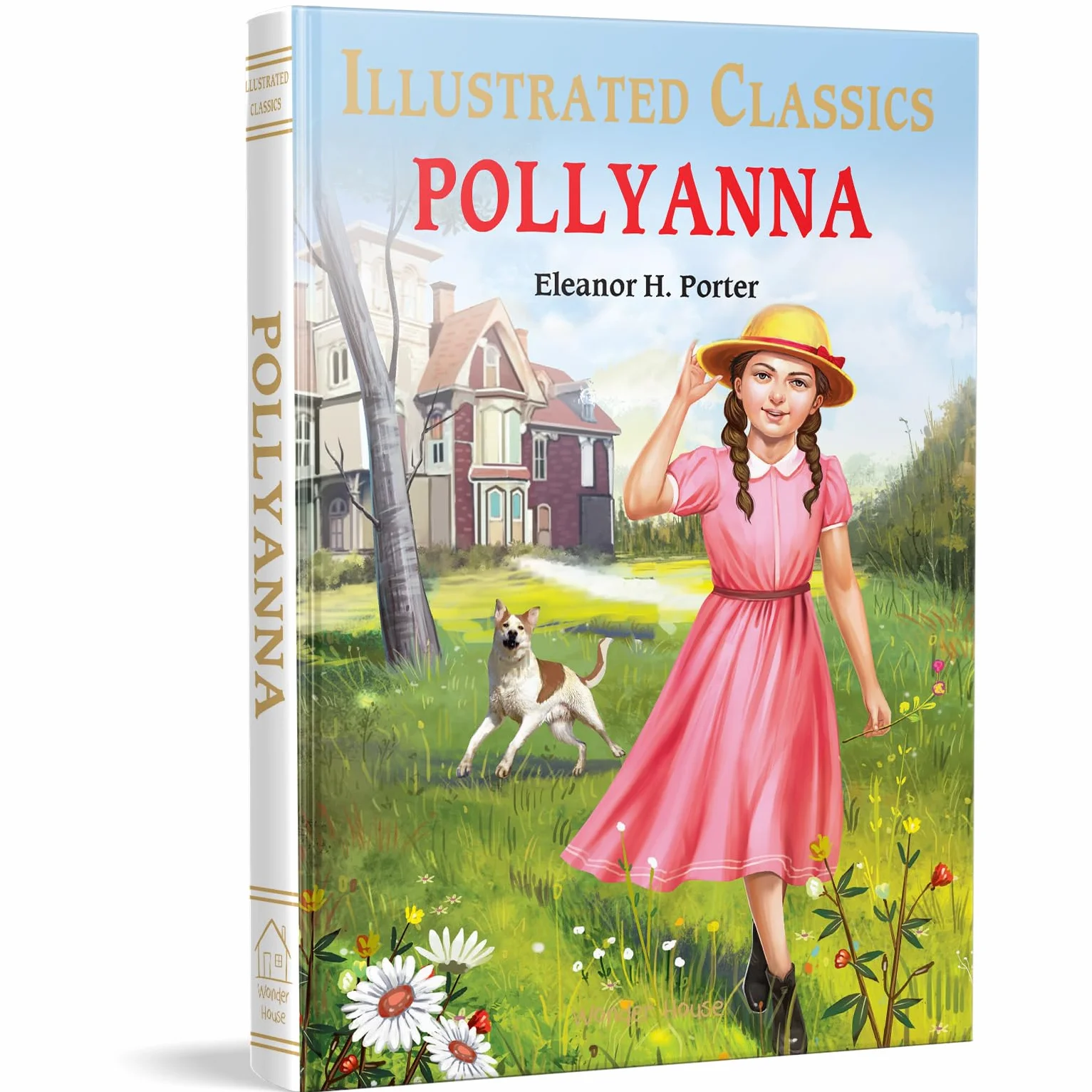 Pollyanna: Illustrated Abridged Children Classics English Novel with Review Questions (Hardback)