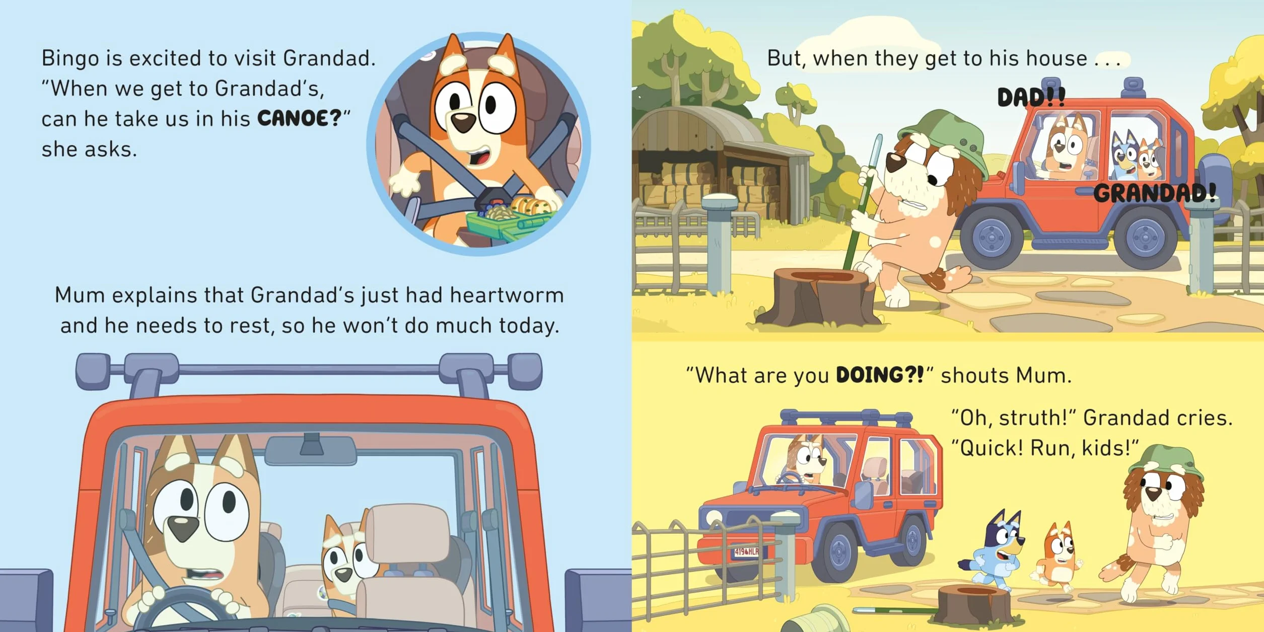 Bluey: Grandad: An uplifting story about family and growing up