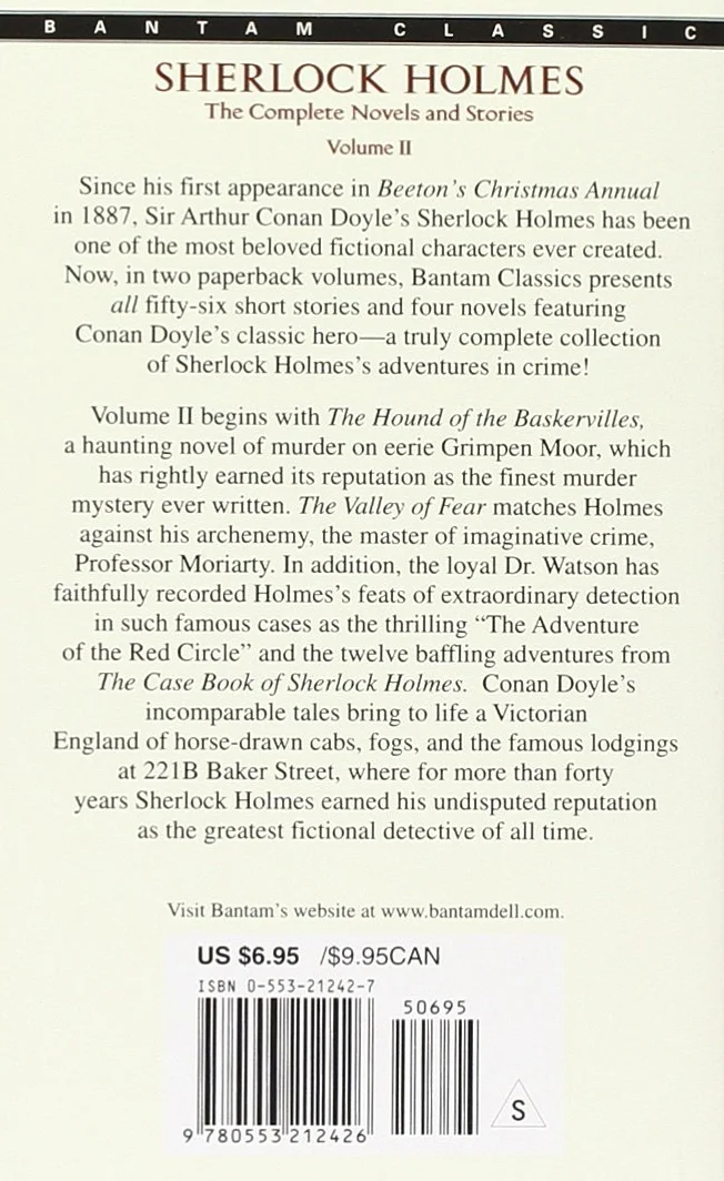 The Complete Sherlock Holmes #2 Boxed Set: All 4 Novels and 56 Short Stories