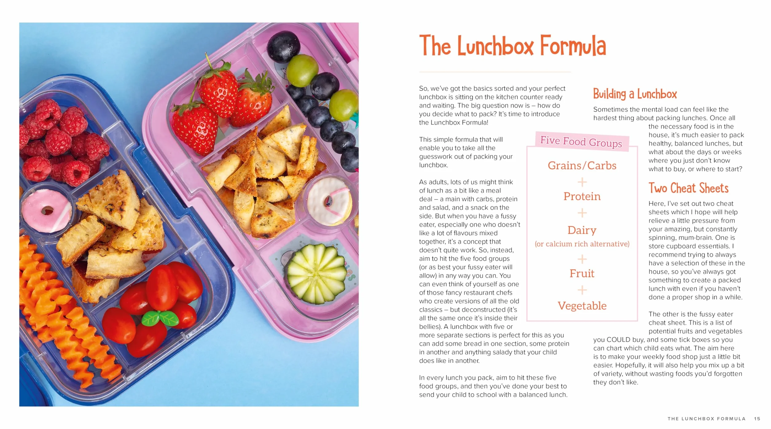 The Lunchbox Mama: 50 Fun Lunchboxes for Kids (and fussy eaters!)