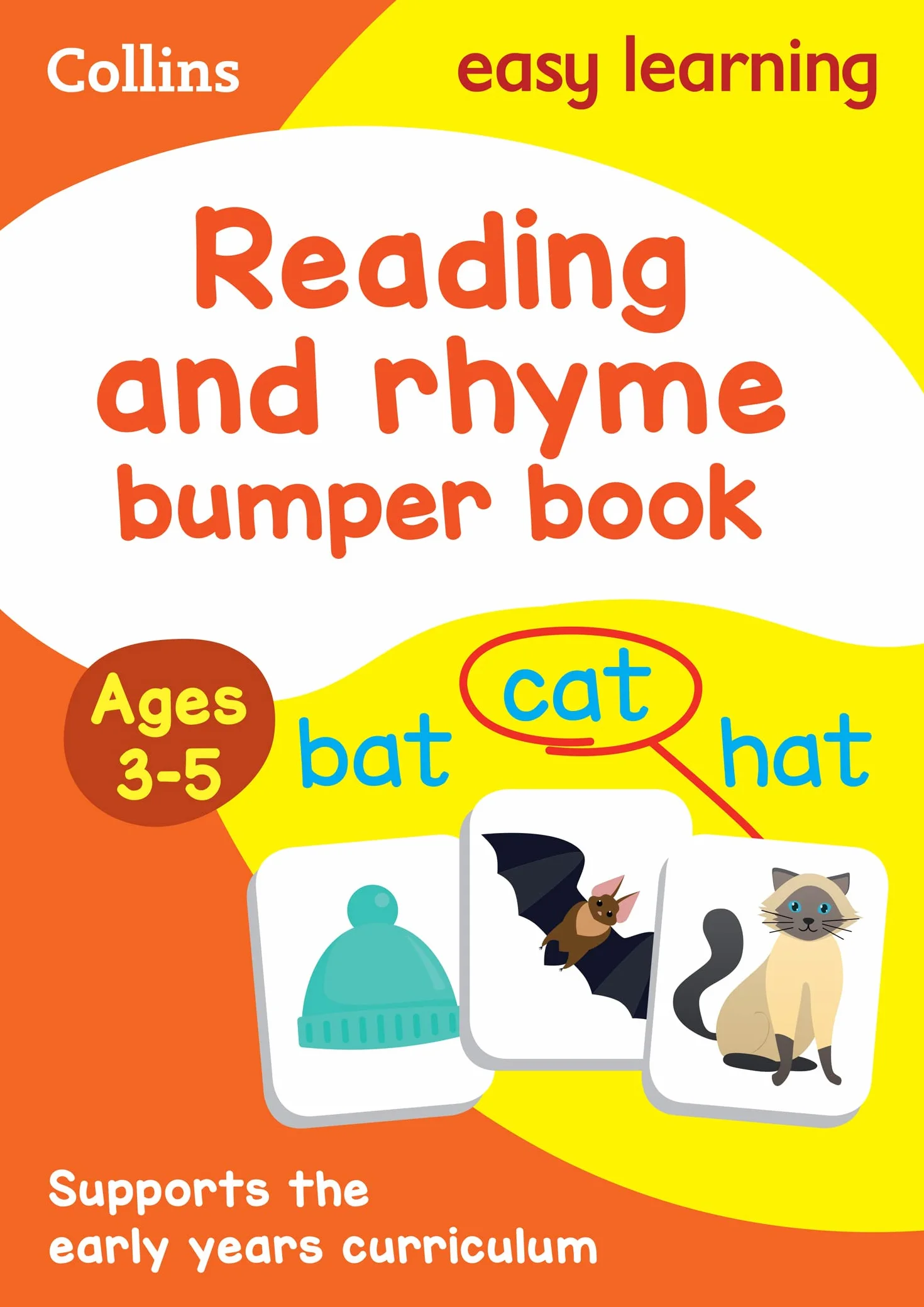 Reading and Rhyme Bumper Book Ages 3-5: Ideal for home learning