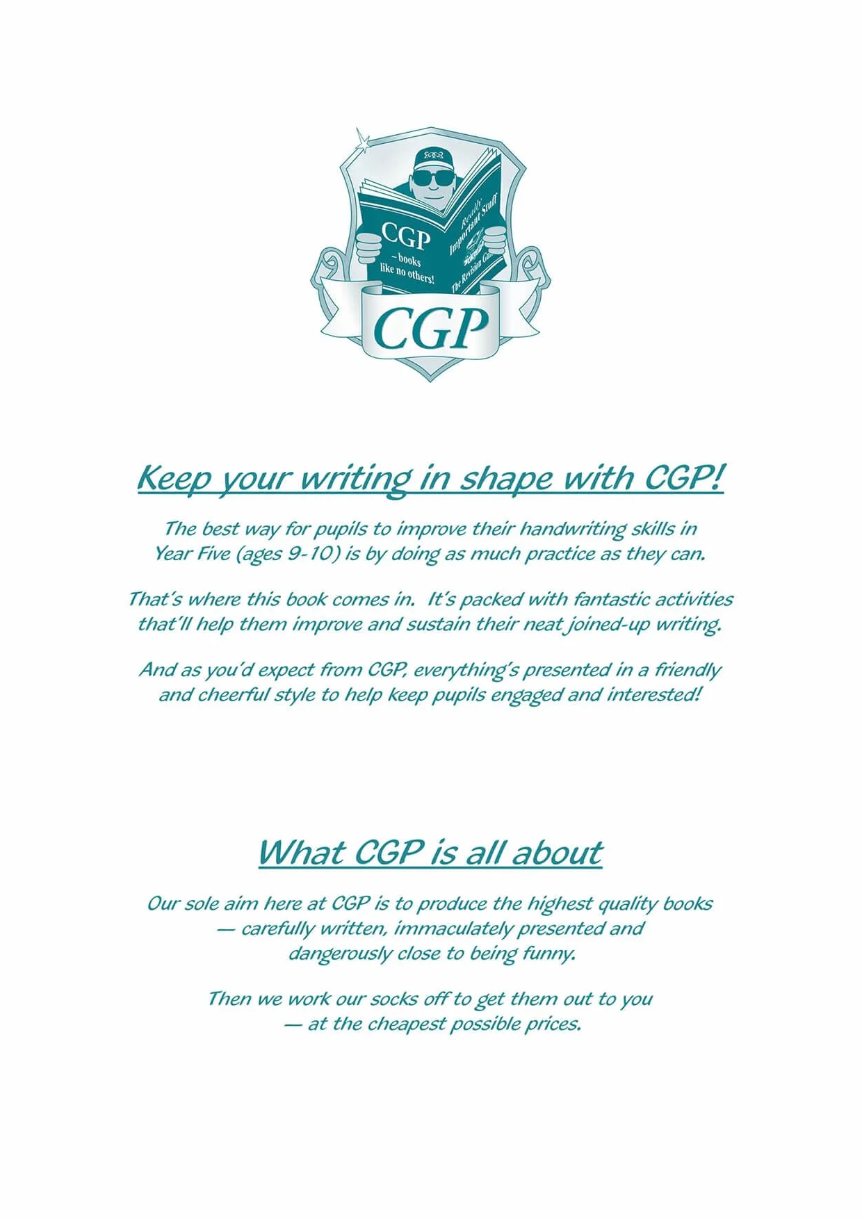 KS2 English Year 5 Handwriting Targeted Practice Book