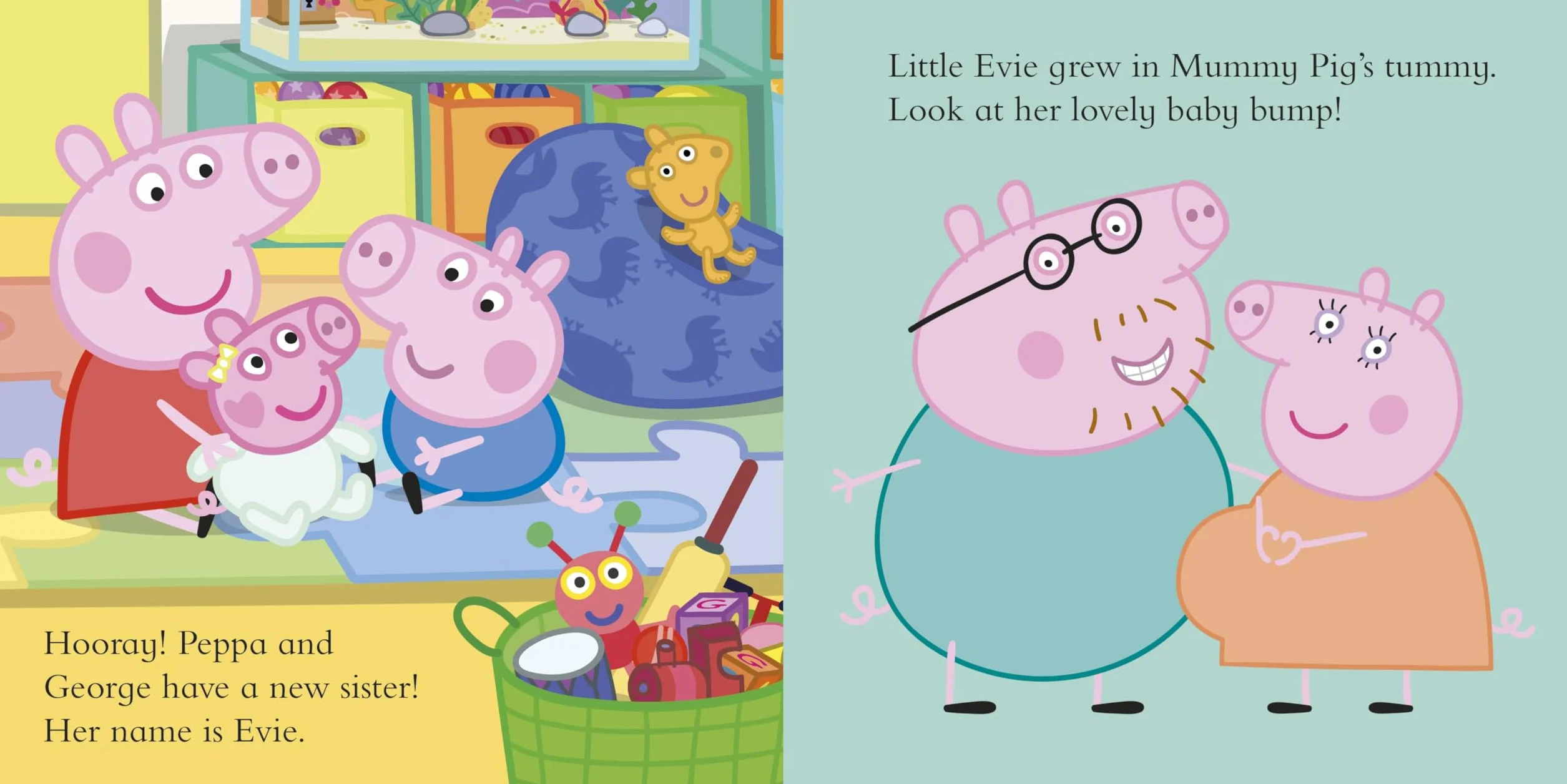 Peppa Pig: Evie: Spend time with Peppa’s new baby sister!