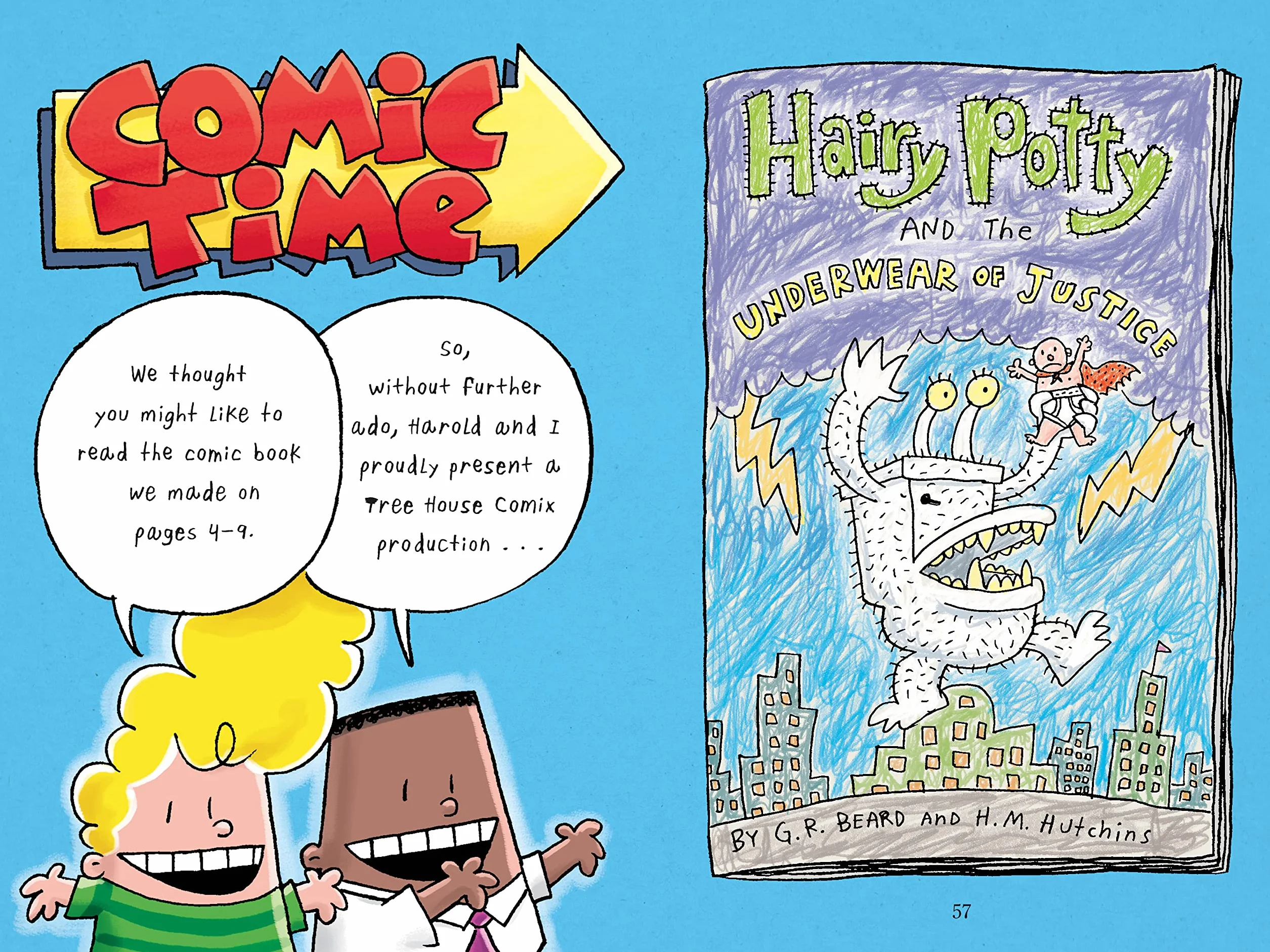 Captain Underpants Double Crunchy Book o'Fun (Full Colour)