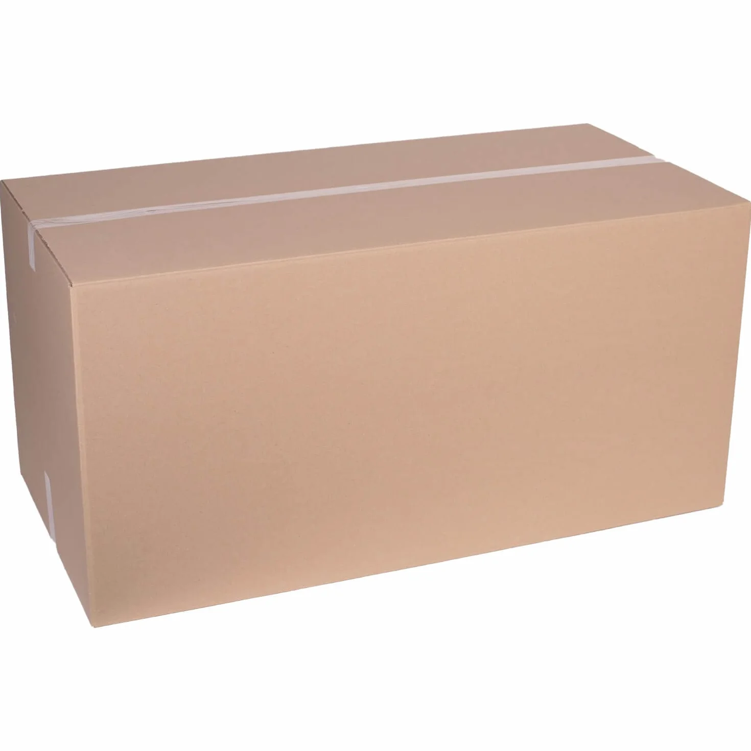 Karton wysyłkowy składany 1200 x 600 x 600 mm brązowy z tektury falistej