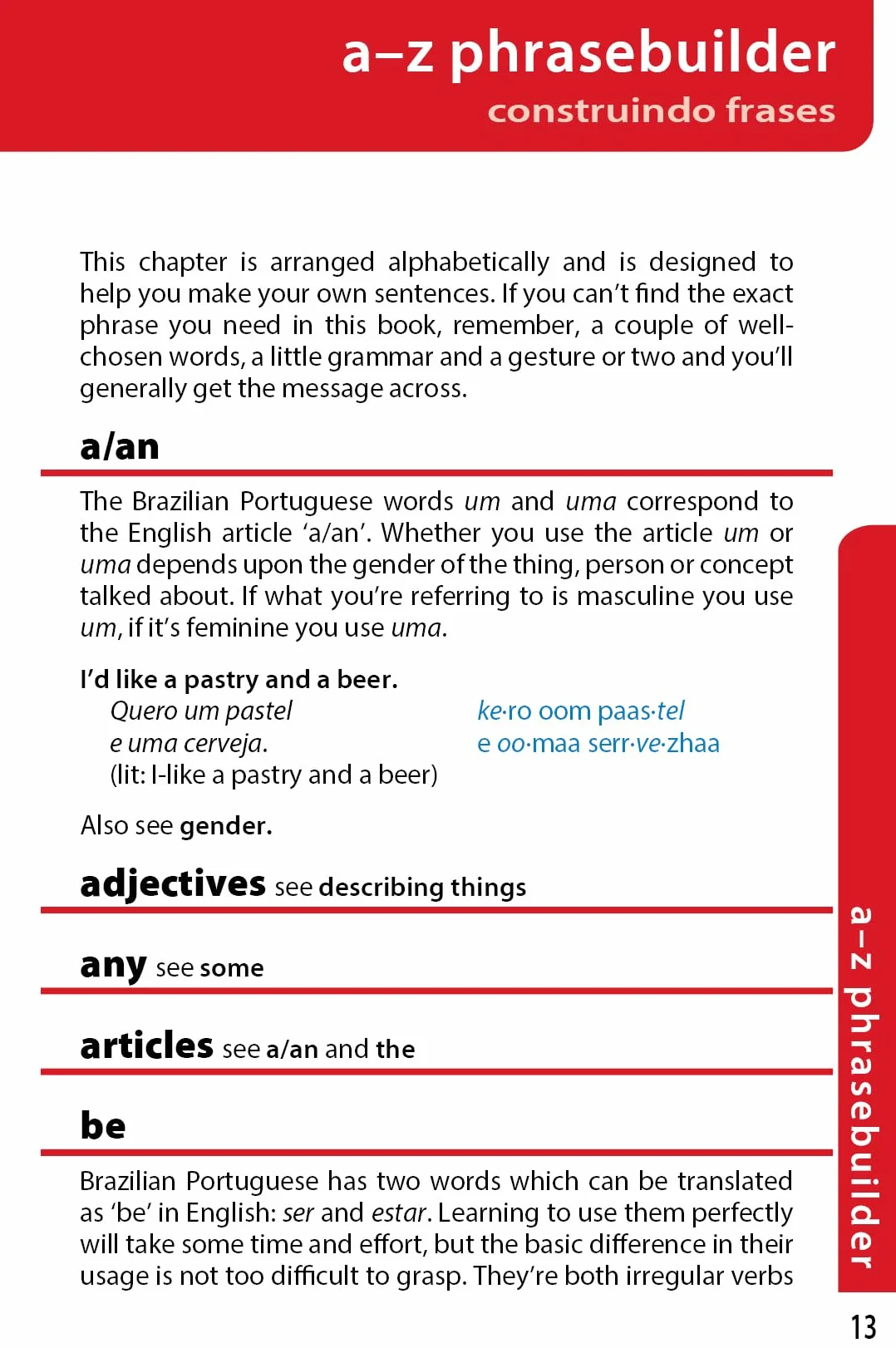 Brazilian Portuguese Phrasebook & Dictionary - 6ed - Anglais