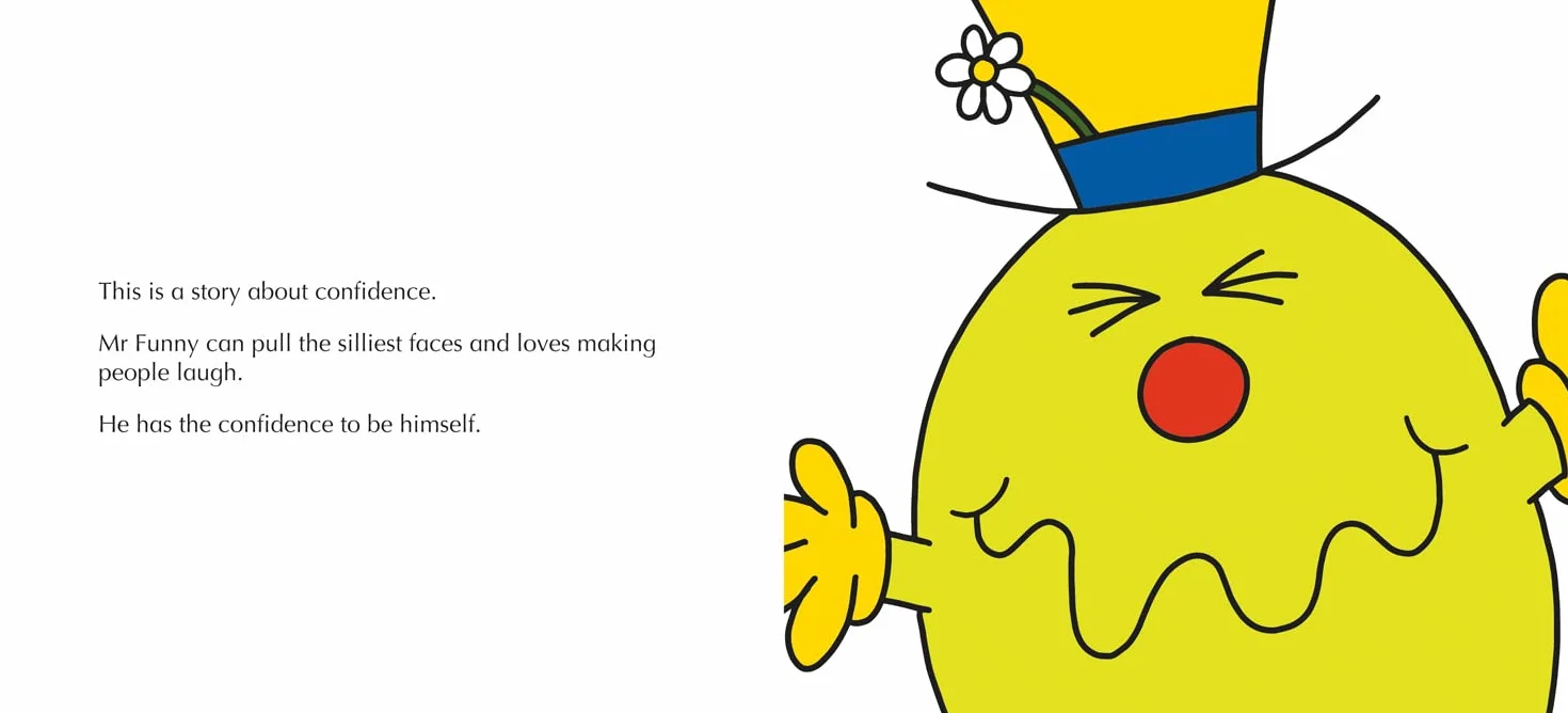 Mr. Men Little Miss: Be Yourself: A New Book for 2023 about Confidence from the Classic Illustrated Children’s Series about Feelings