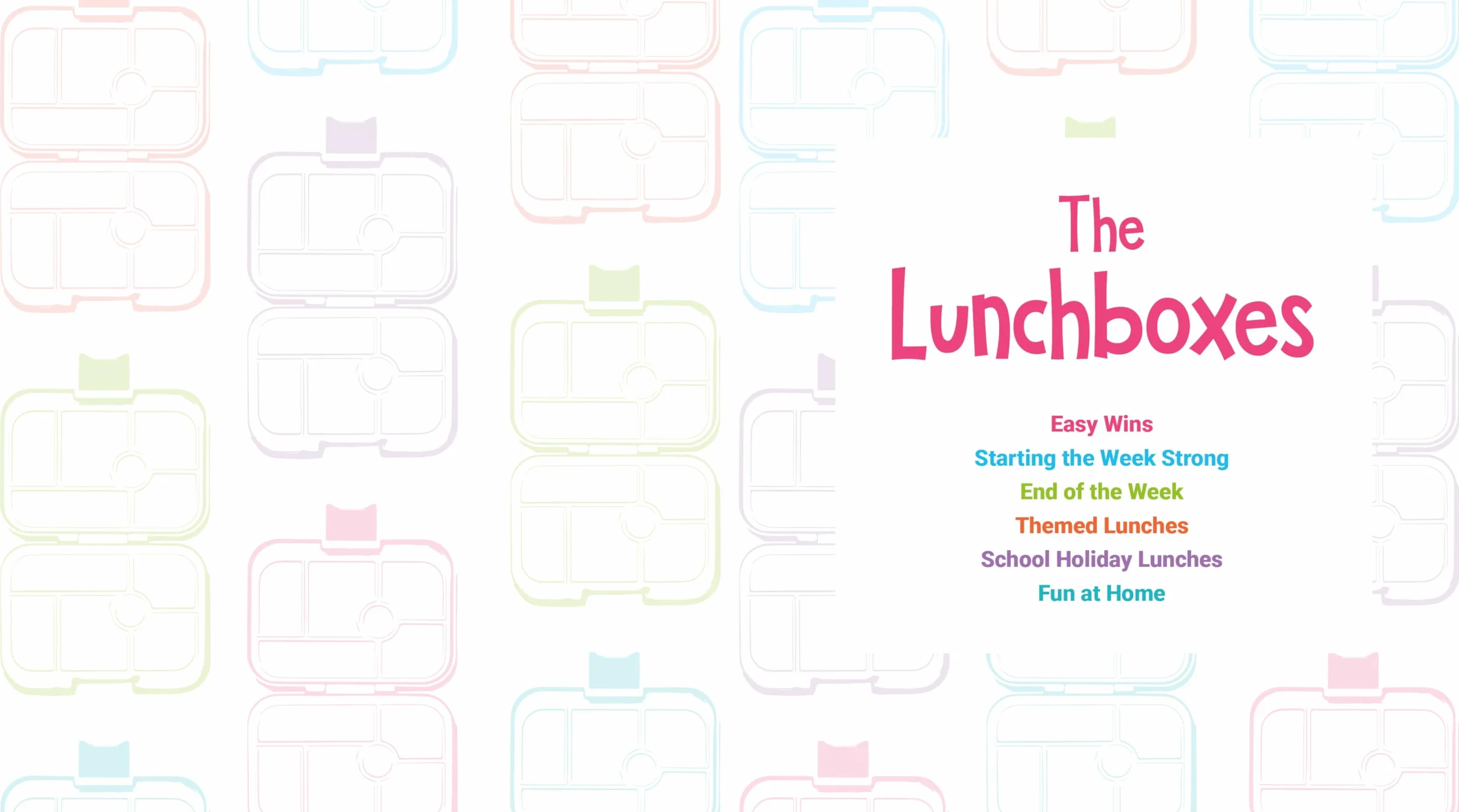 The Lunchbox Mama: 50 Fun Lunchboxes for Kids (and fussy eaters!)
