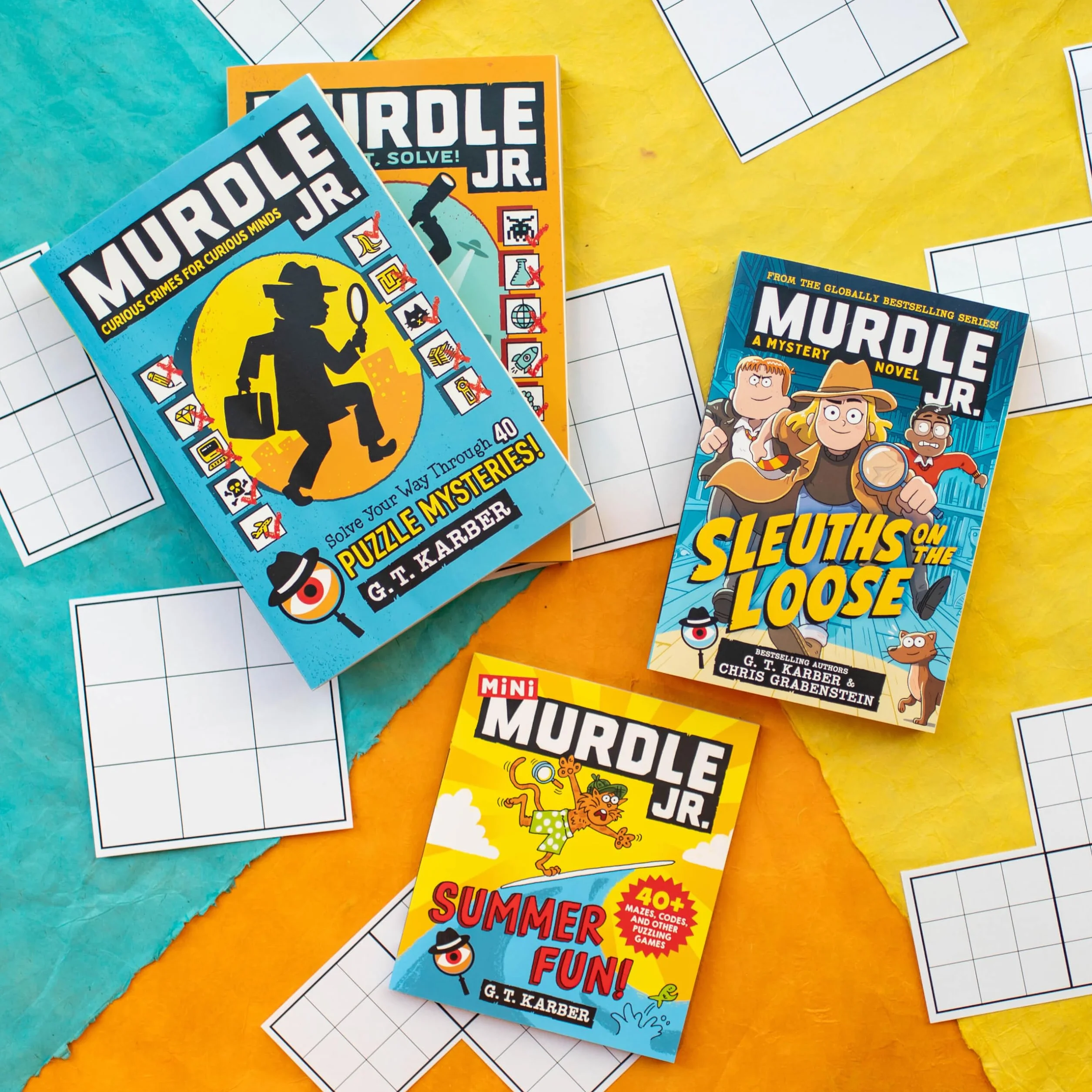Mini Murdle Jr.: Summer Fun!: 40+ Mazes, Codes, and Other Puzzling Games: 1