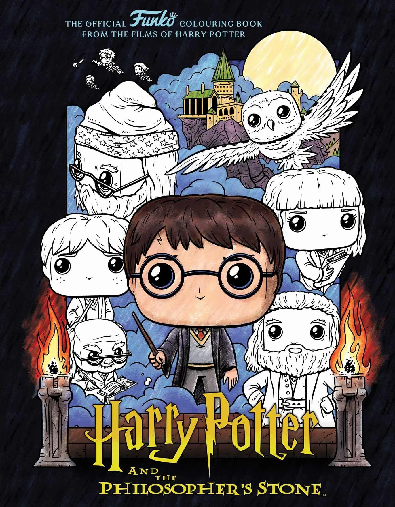 Funko Pop! Harry Potter Philosopher's Stone Colouring Book