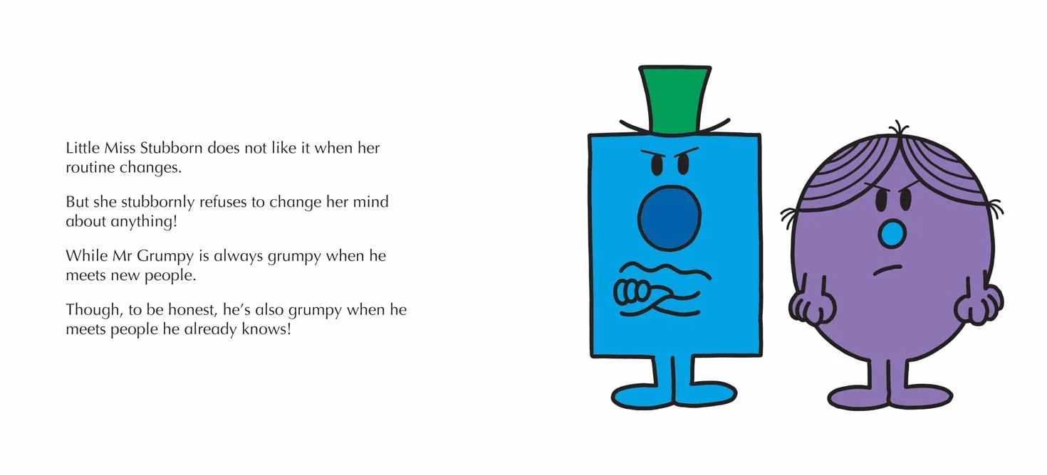 Mr Men Little Miss: Something New: A New Book for 2024 about Coping with Change from the Classic Illustrated Children’s Series about Feelings
