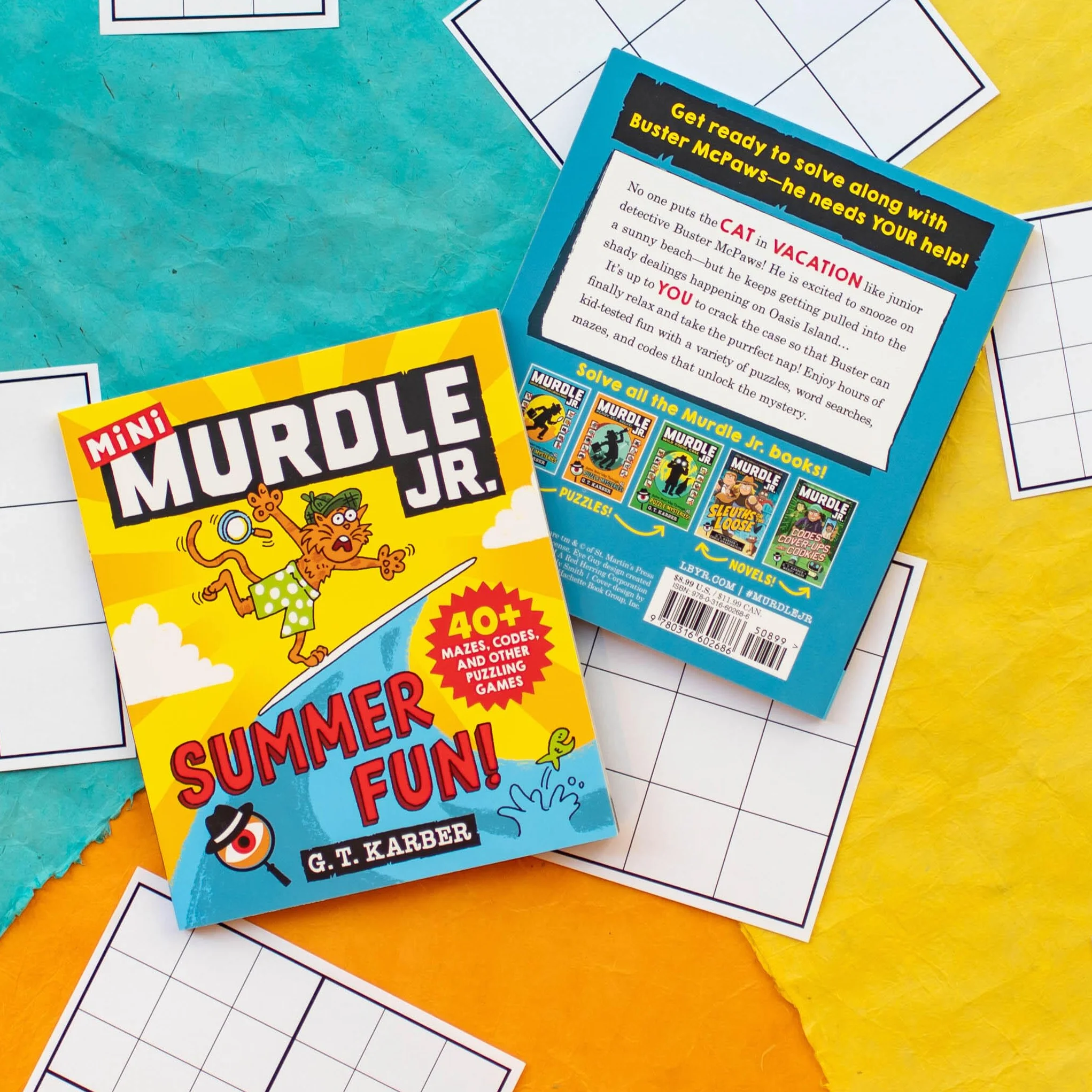 Mini Murdle Jr.: Summer Fun!: 40+ Mazes, Codes, and Other Puzzling Games: 1