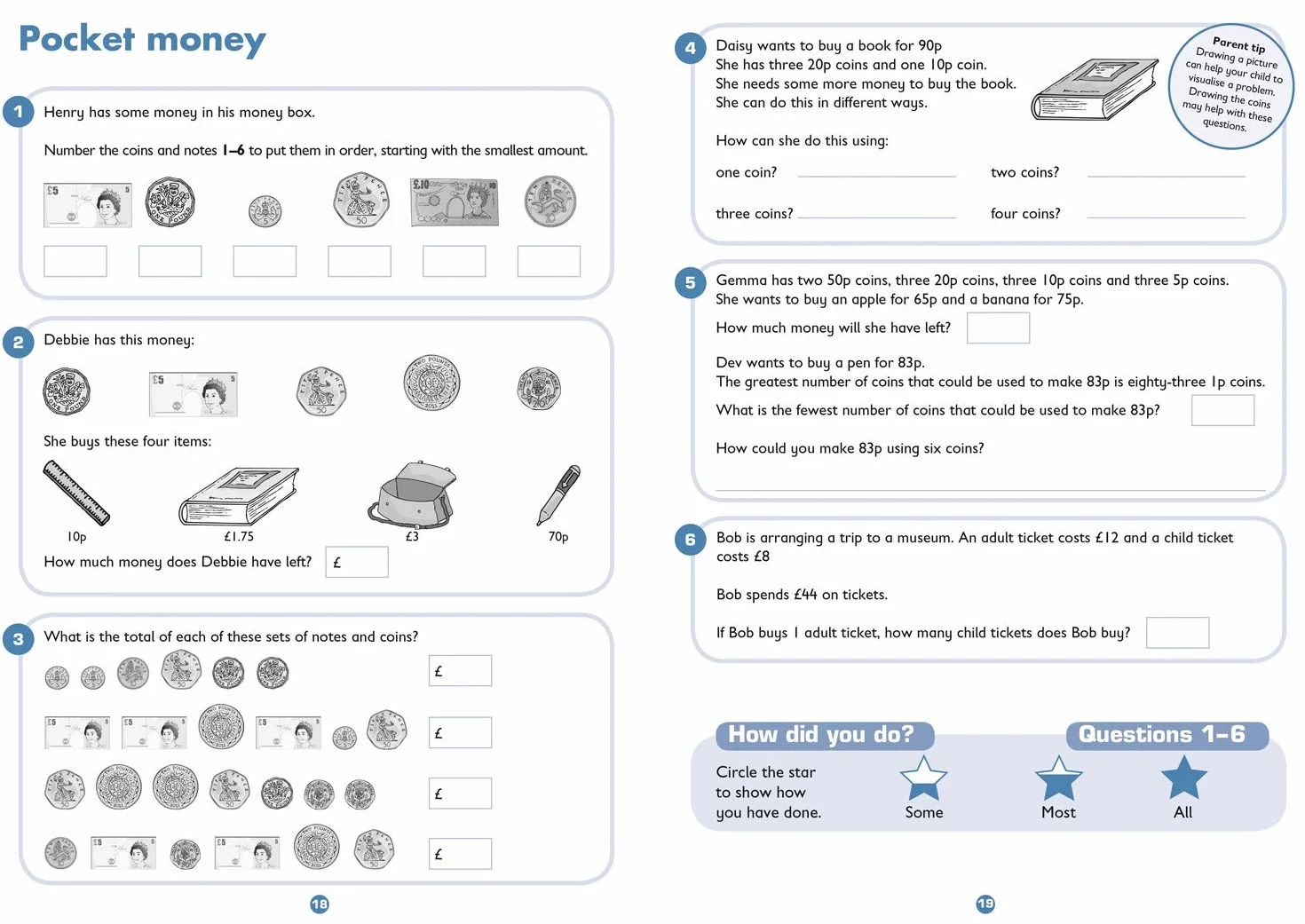 Problem Solving and Reasoning Workbook Ages 7-9: Ideal for home learning