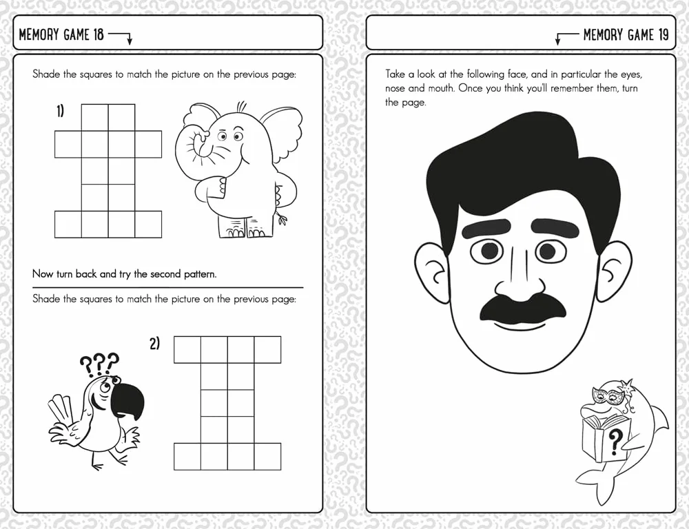 Memory Games for Clever Kids®: More than 70 puzzles to boost your brain power
