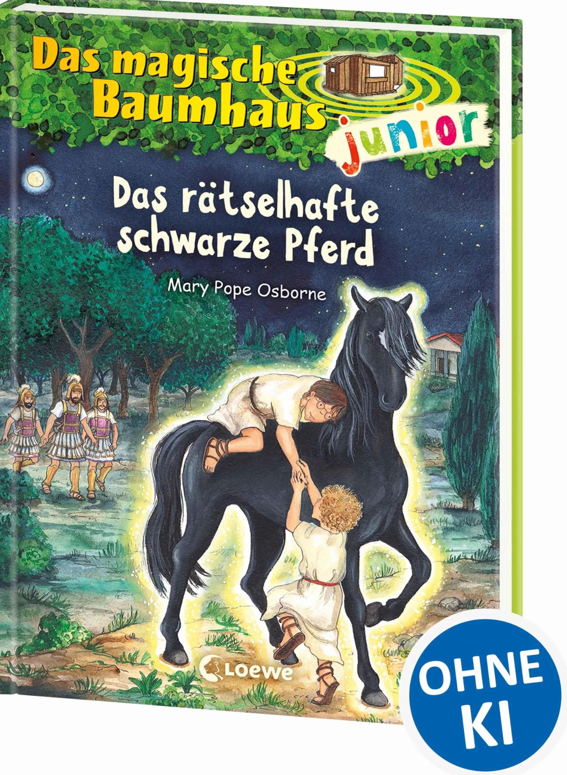 Das magische Baumhaus junior (Band 42) - Das rätselhafte schwarze Pferd: Der Kinderbuchklassiker zum Vorlesen und ersten Selberlesen - Mit farbigen Illustrationen - Für Mädchen und Jungen ab 6 Jahren