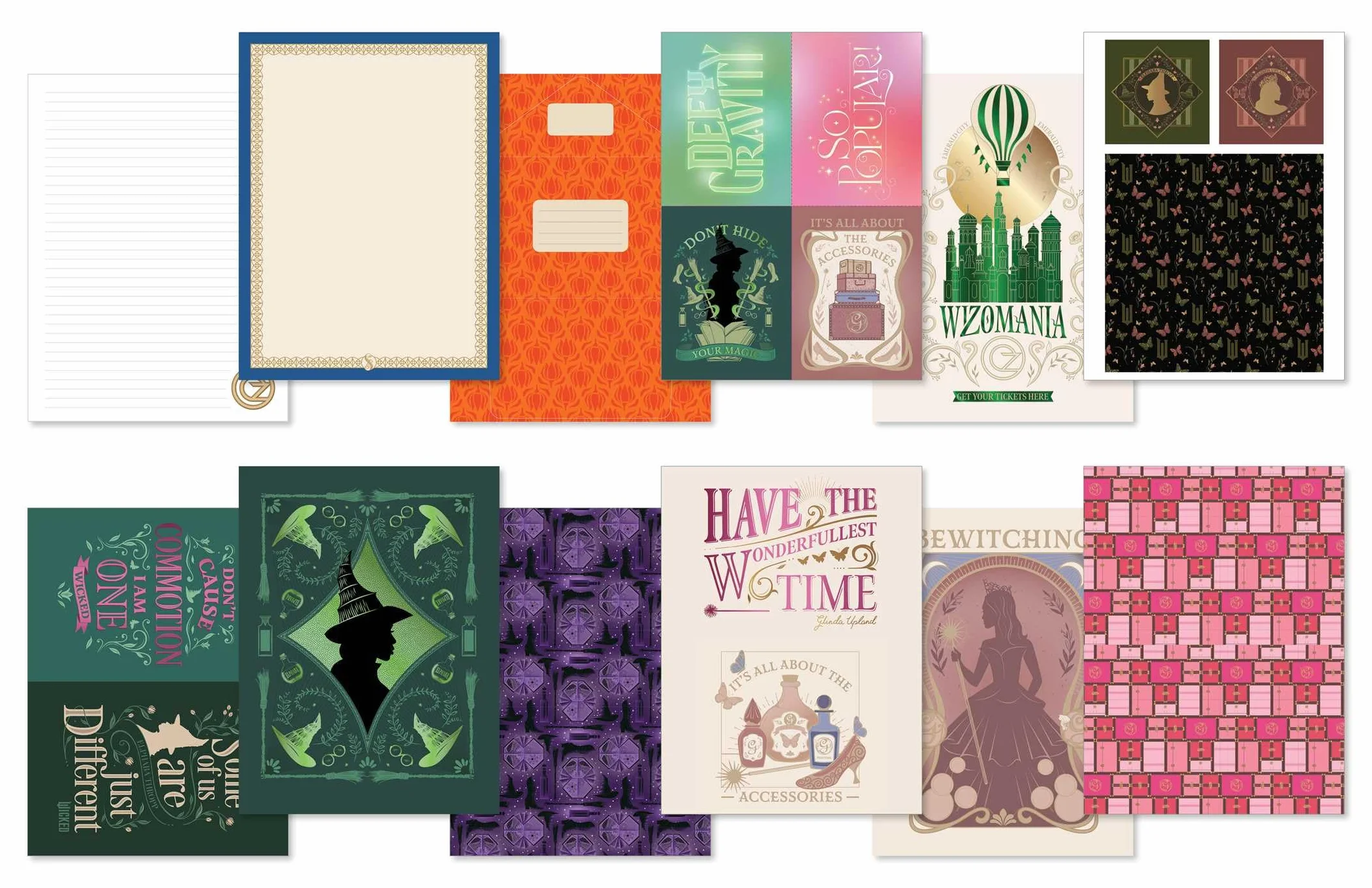 Paper Magic: Wicked: 160 Tear-Off Pages for Writing, Crafting, and Sharing.