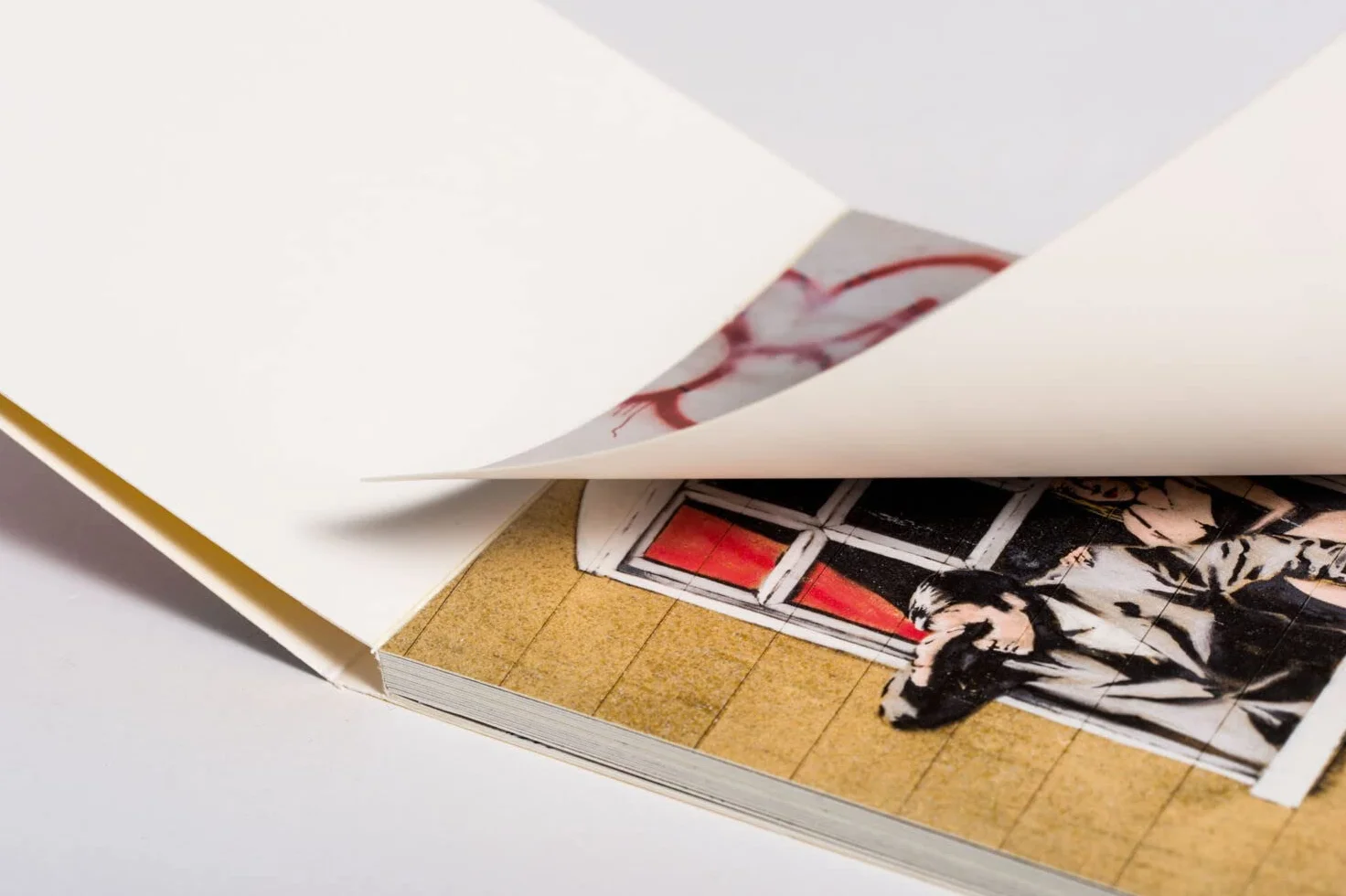 Postkarten-Set Banksy: 18 Kunstpostkarten aus hochwertigem Karton. ca. 0,44EUR pro Karte. Streetart zum Sammeln, Verschicken und Verschenken. Ideal für Postcrossing: 43