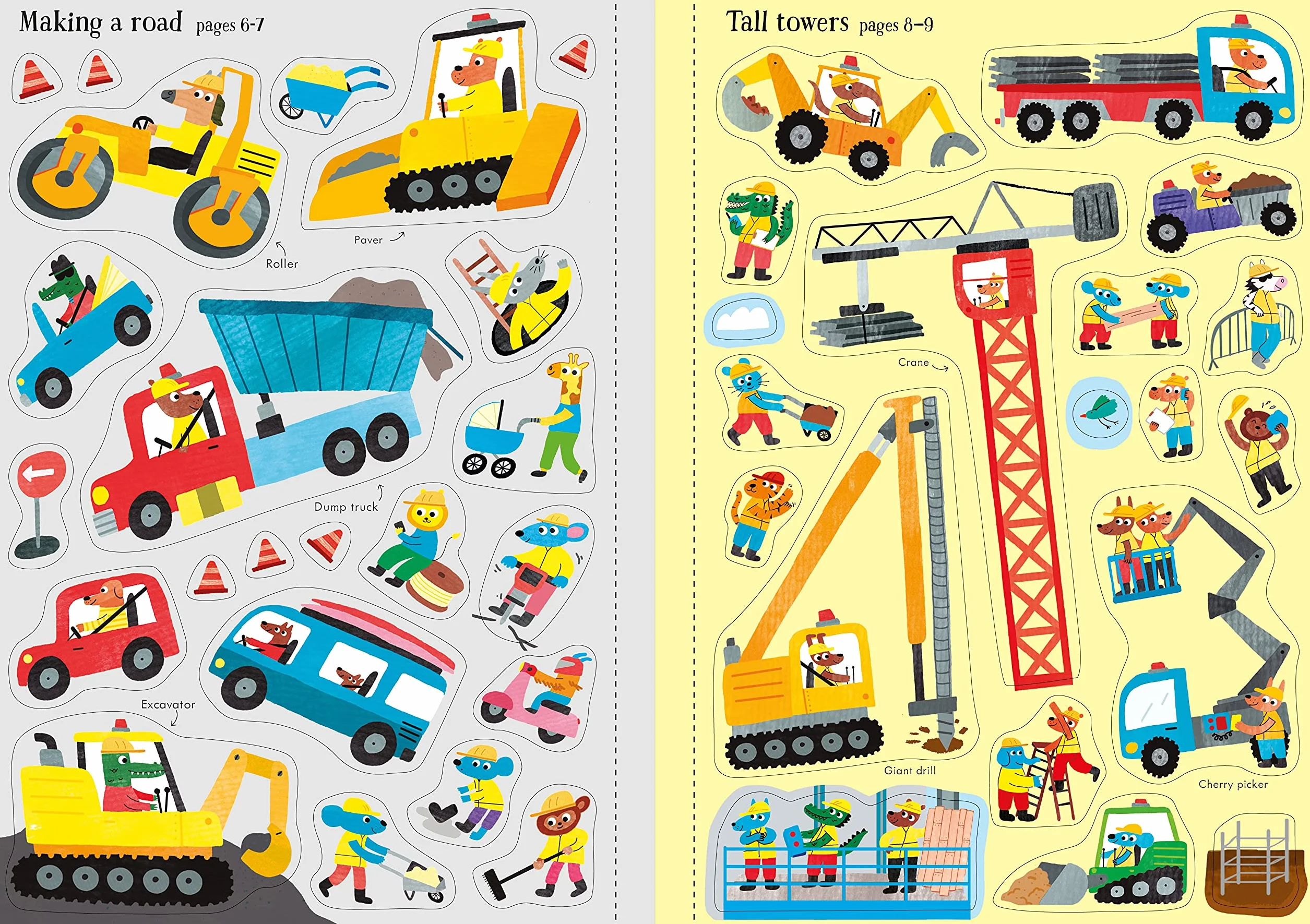 Little First Stickers Building Site: 1