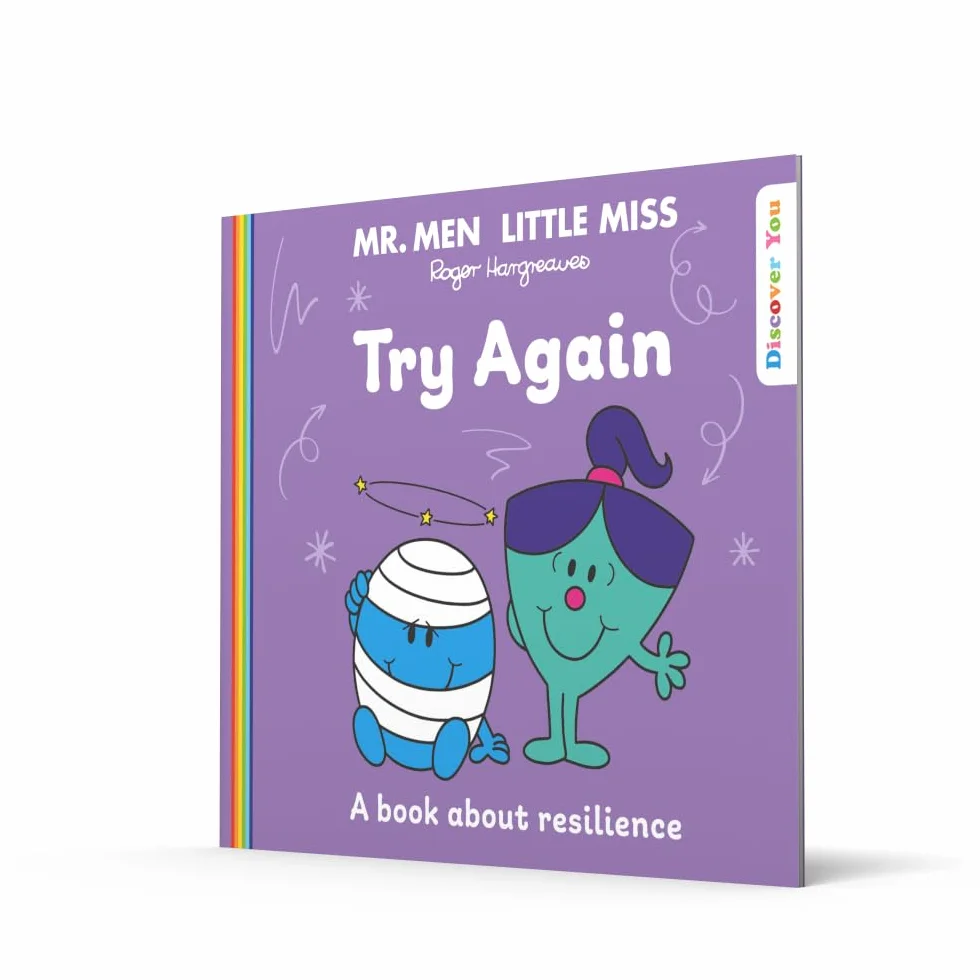 Mr. Men Little Miss: Try Again: A Book about Resilience from the New Illustrated Children’s Series for 2022 about Feelings