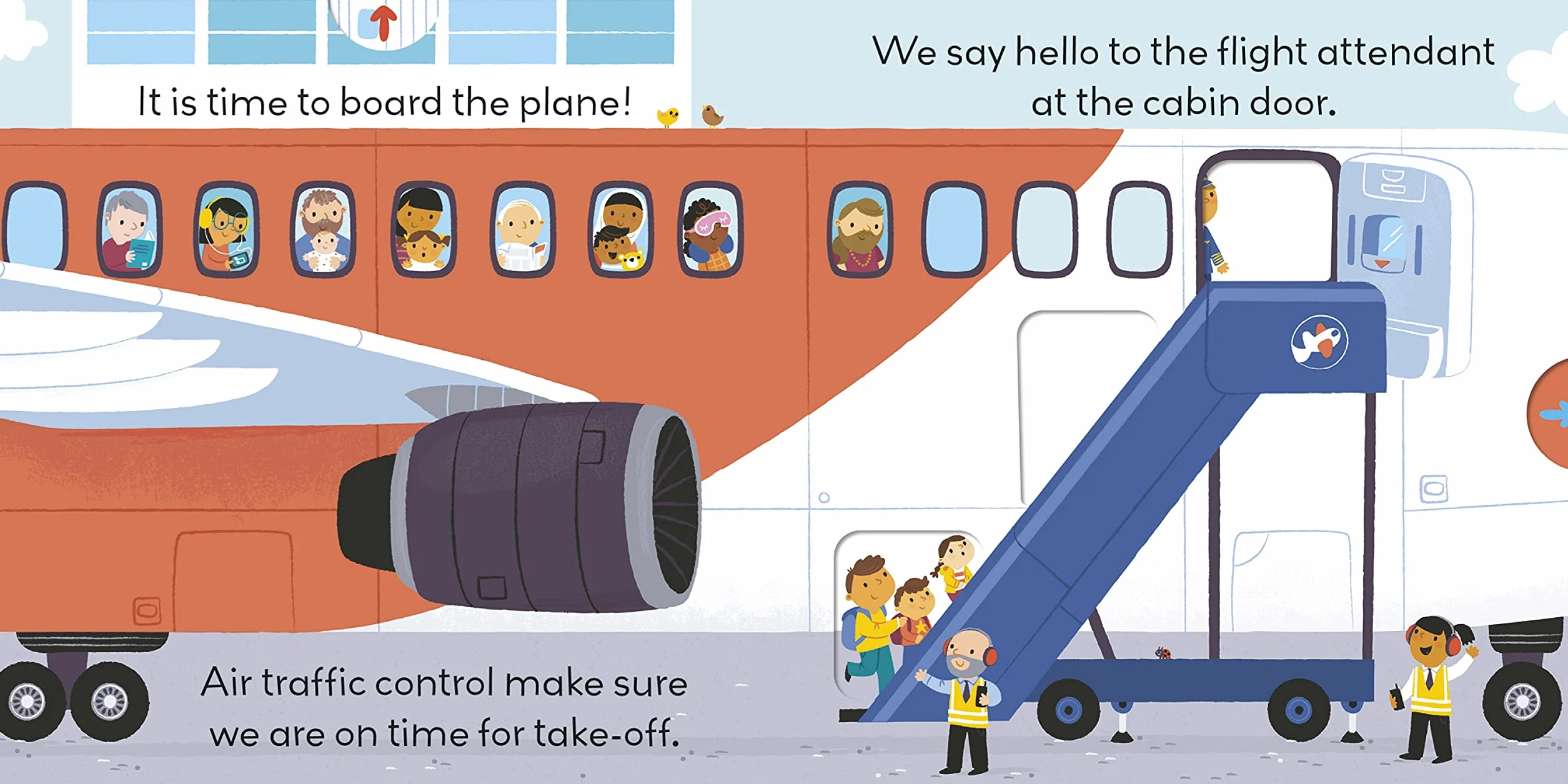 Little World: At the Airport: A push-and-pull adventure