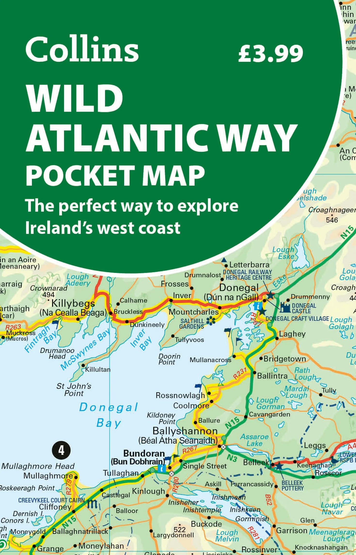 Wild Atlantic Way Pocket Map: The perfect way to explore Ireland’s west coast