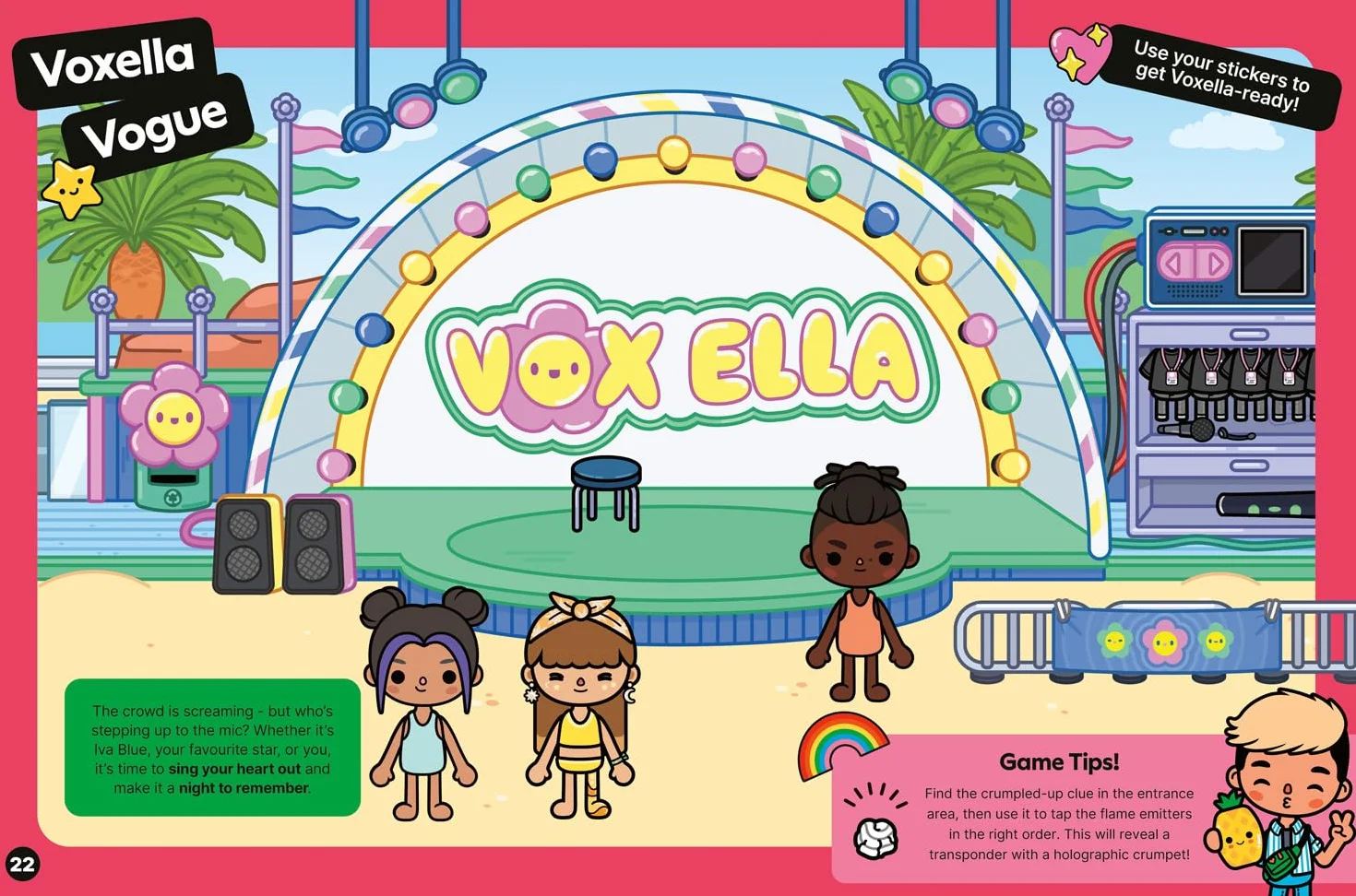 Toca Boca Sticker Book: Welcome To Toca Boca!: an official sticker book for fans of the Top 3 iPad app for kids. Perfect for children aged 8, 9, 10, 11, 12. NEW for 2026!