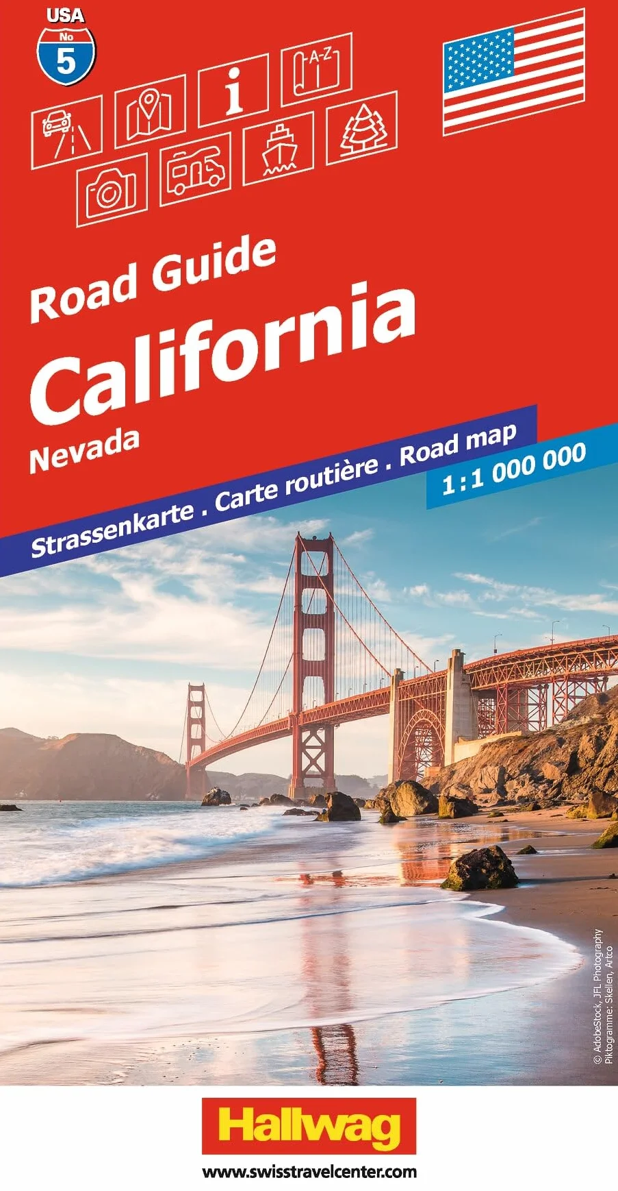 California: Mit San Francisco, Los Angeles, San Diego, Yosemite, Death Valley, Las Vegas. Inkl. Stadtpläne, Ortsverzeichnis und Reiseinformationen: 5