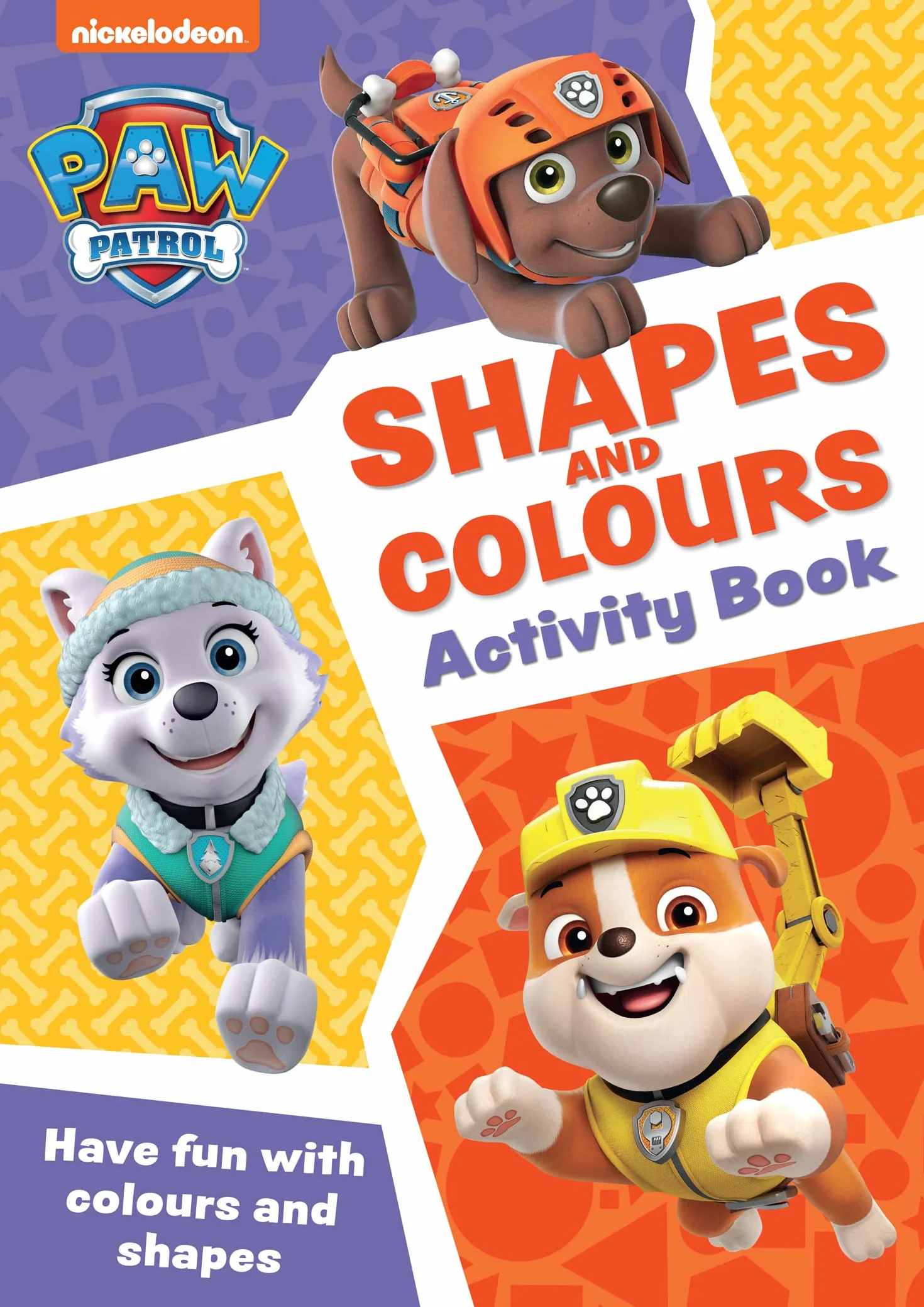 PAW Patrol Shapes and Colours Activity Book: Have fun learning to read, write and count with the PAW Patrol pups
