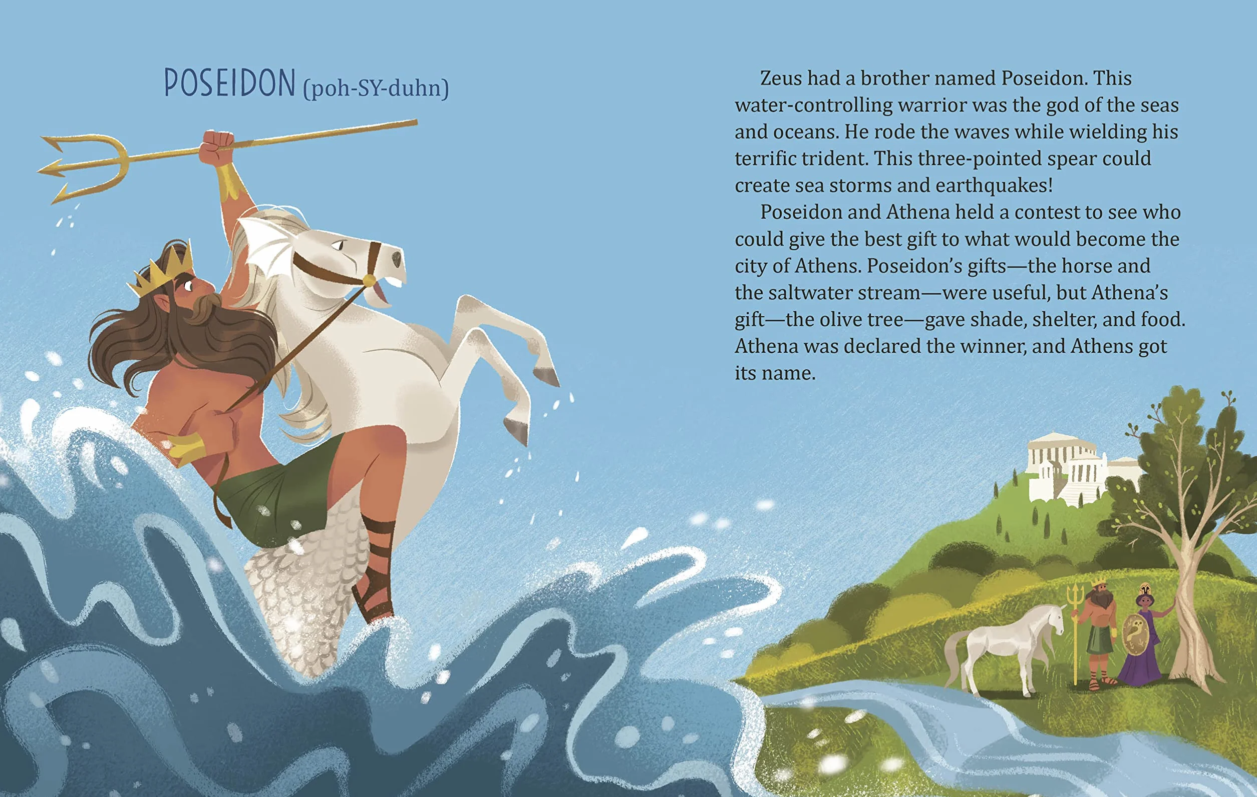 My Little Golden Book About Greek Gods and Goddesses