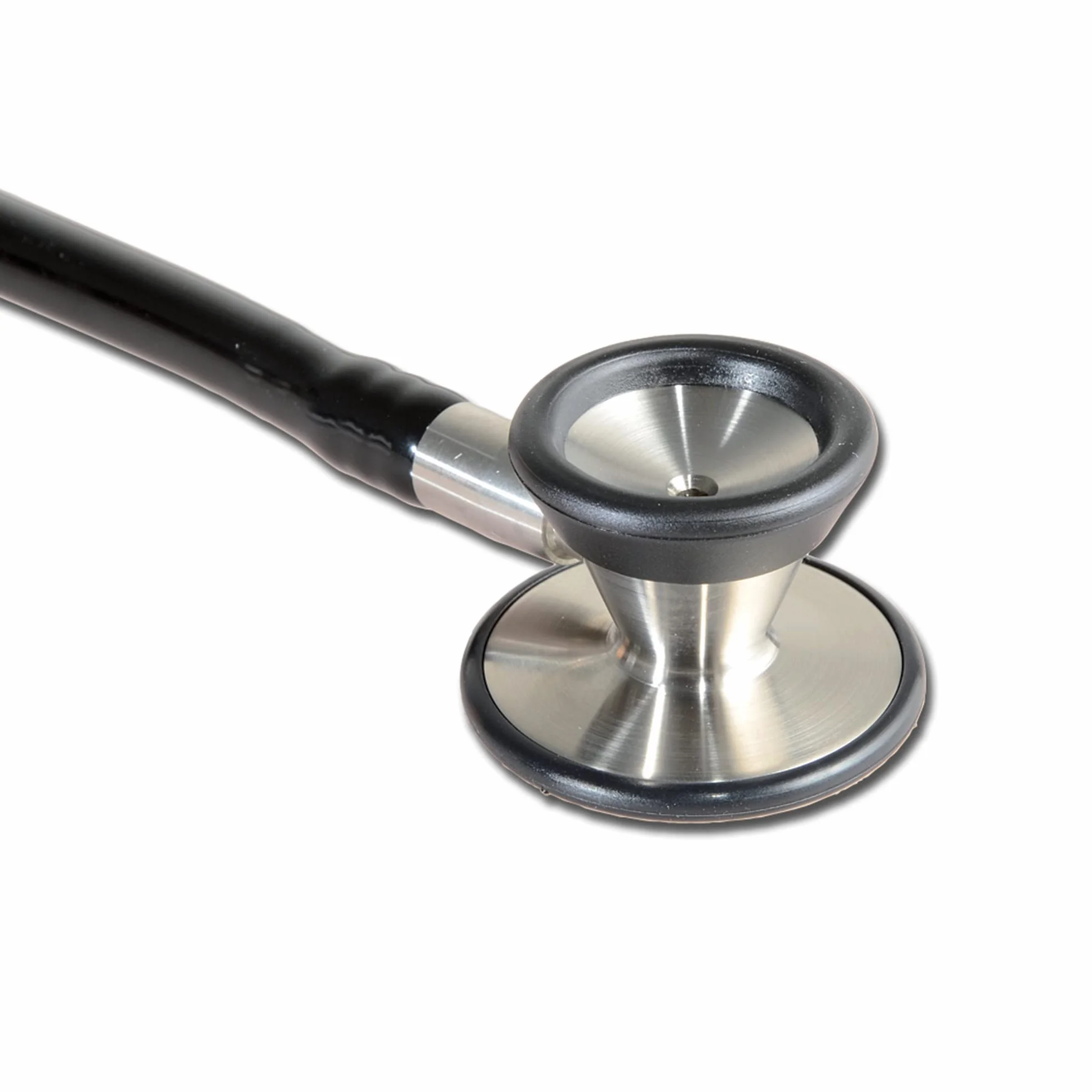 GIMA Kardiologia stetoskop z podwójną głowicą – czarny wąż, stetoskop typu Littman, profesjonalny stetoskop kardiologiczny
