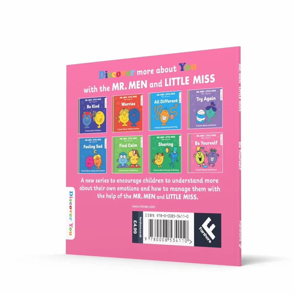 Mr. Men Little Miss: Be Yourself: A New Book for 2023 about Confidence from the Classic Illustrated Children’s Series about Feelings