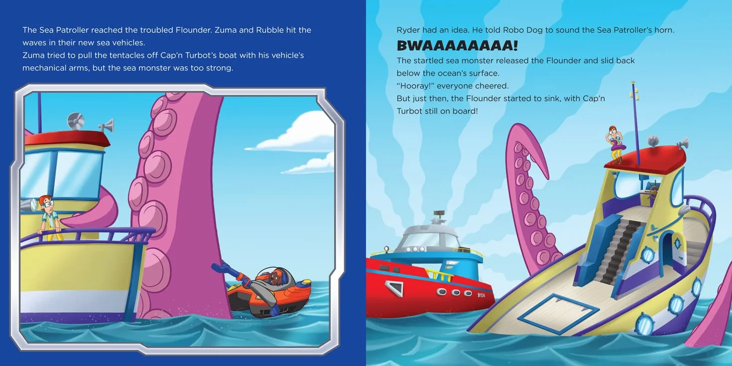 PAW Patrol Sea Patrol To The Rescue Picture Book: A PAWsome ocean adventure story perfect for every PAW Patrol fan.