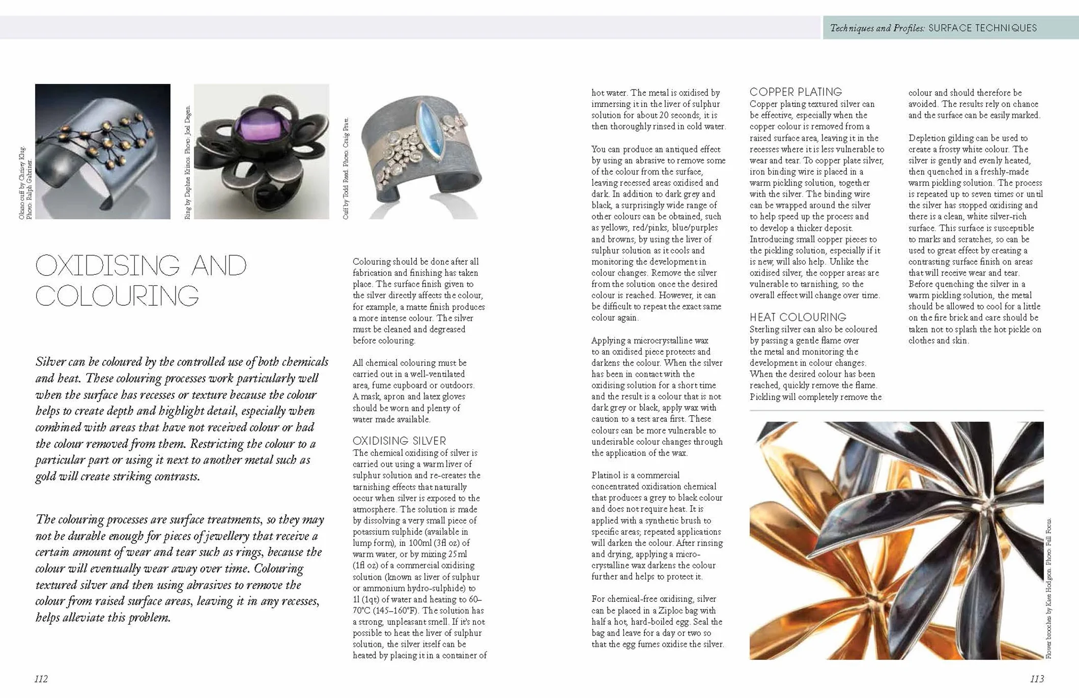 Silversmithing for Jewellery Makers: Techniques, Treatments & Applications for Inspirational Design