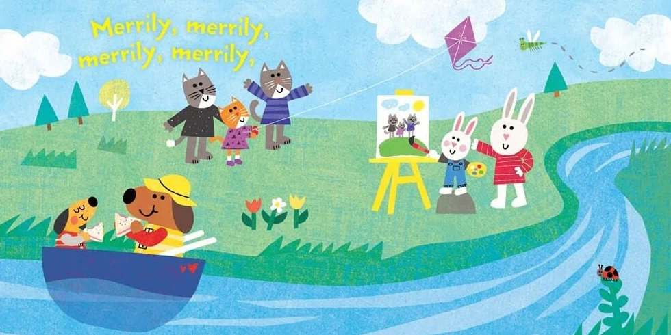 Indestructibles: Row, Row, Row Your Boat: Chew Proof - Rip Proof - Nontoxic - 100% Washable (Book for Babies, Newborn Books, Safe to Chew)