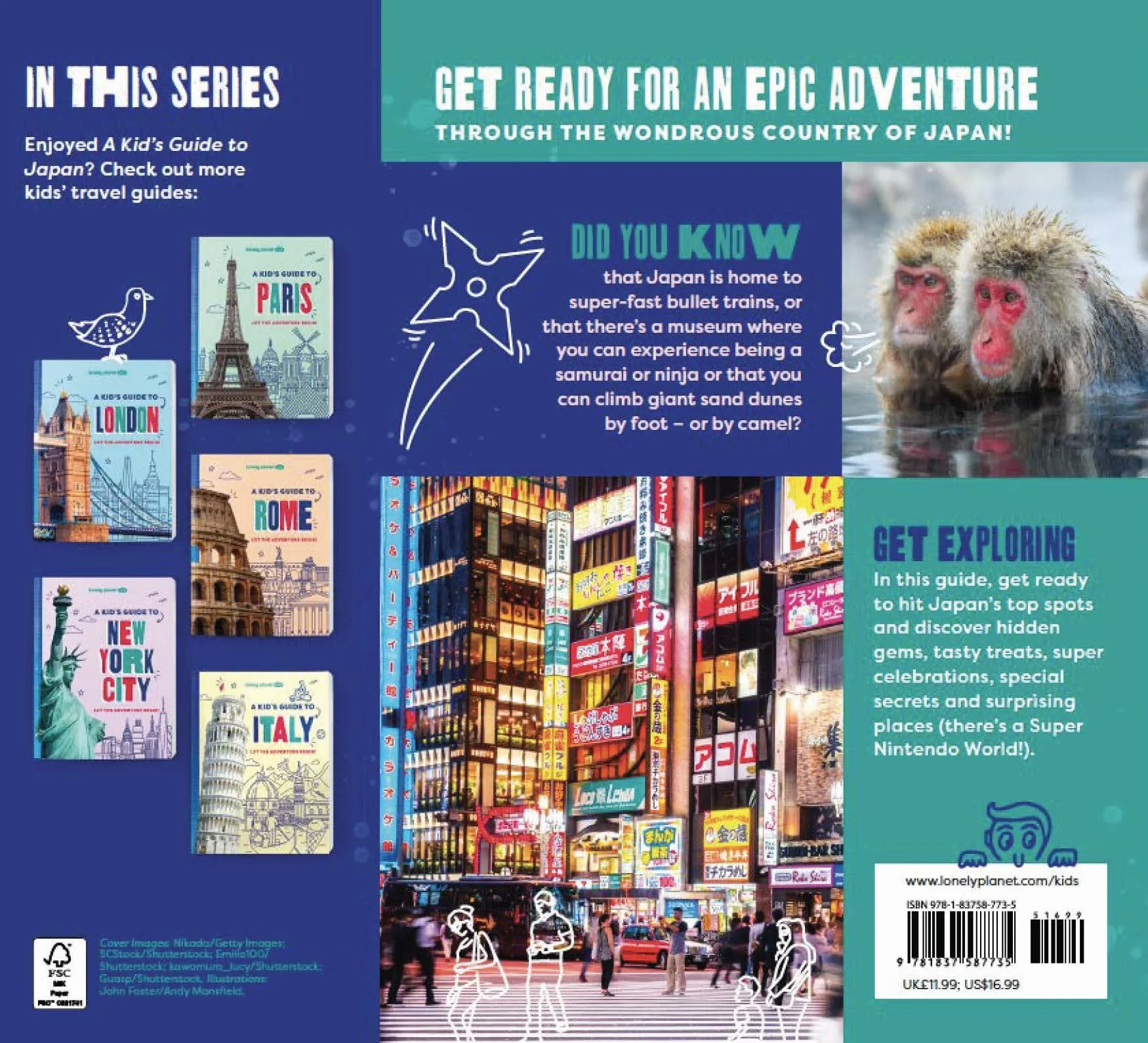 Lonely Planet Kids A Kid's Guide to Japan: Unlock the Magic of Travel | Discover Secret & Surprising Places | Packed with Amazing Facts, Top Spots & Vibrant Photography