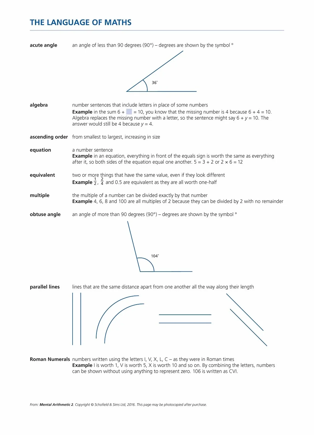 Mental Arithmetic Book 2: KS2 Maths, Year 4, Ages 8-9