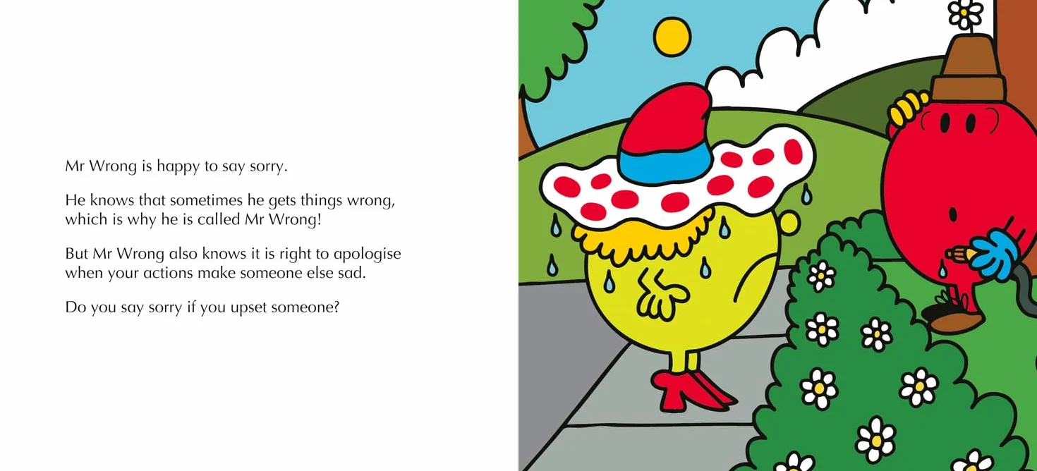 Mr Men Little Miss Saying Sorry: A NEW book for 2026 about learning to apologise from the classic illustrated children’s series about feelings