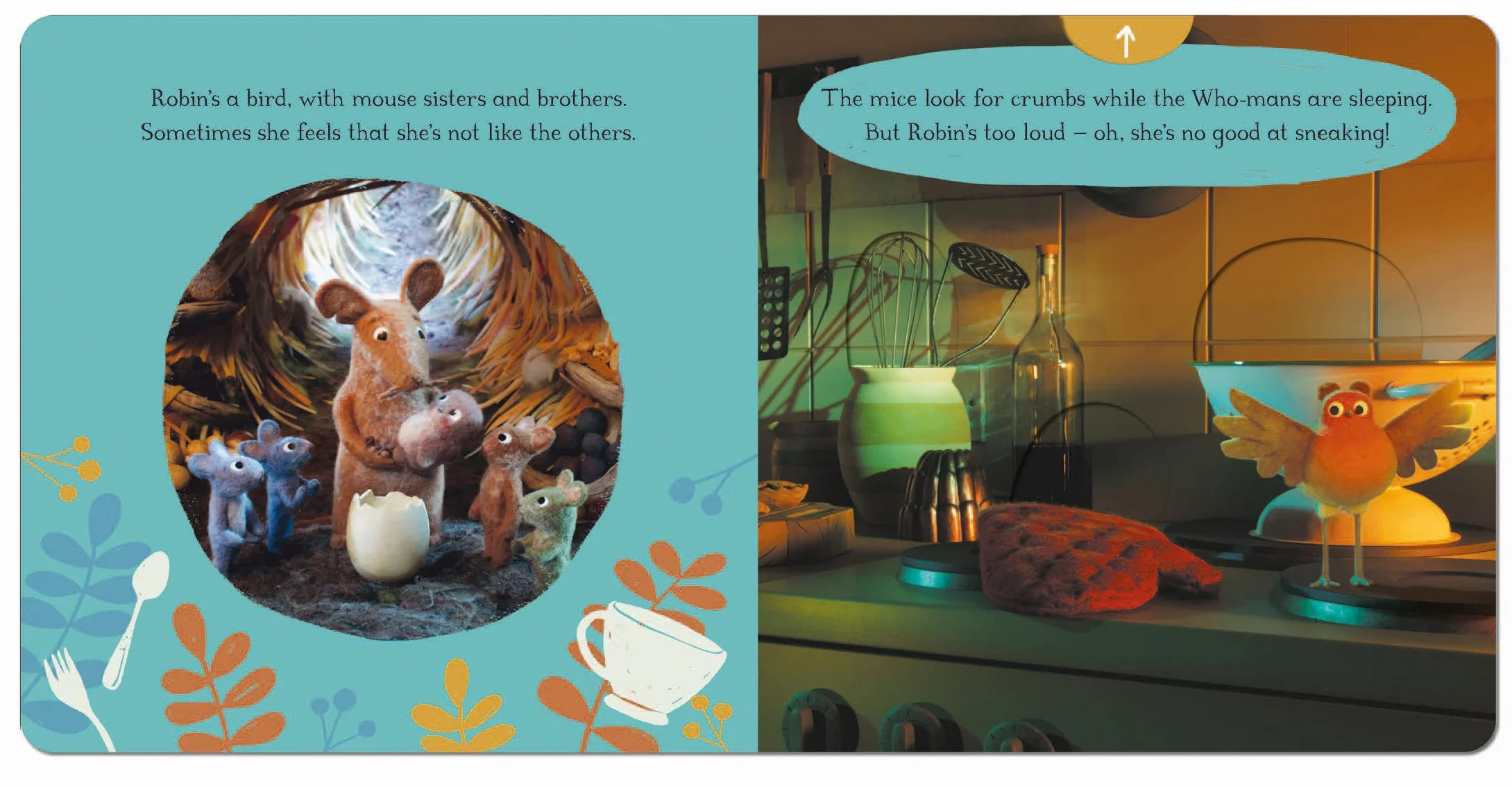 Robin Robin: A Push, Pull and Slide Book