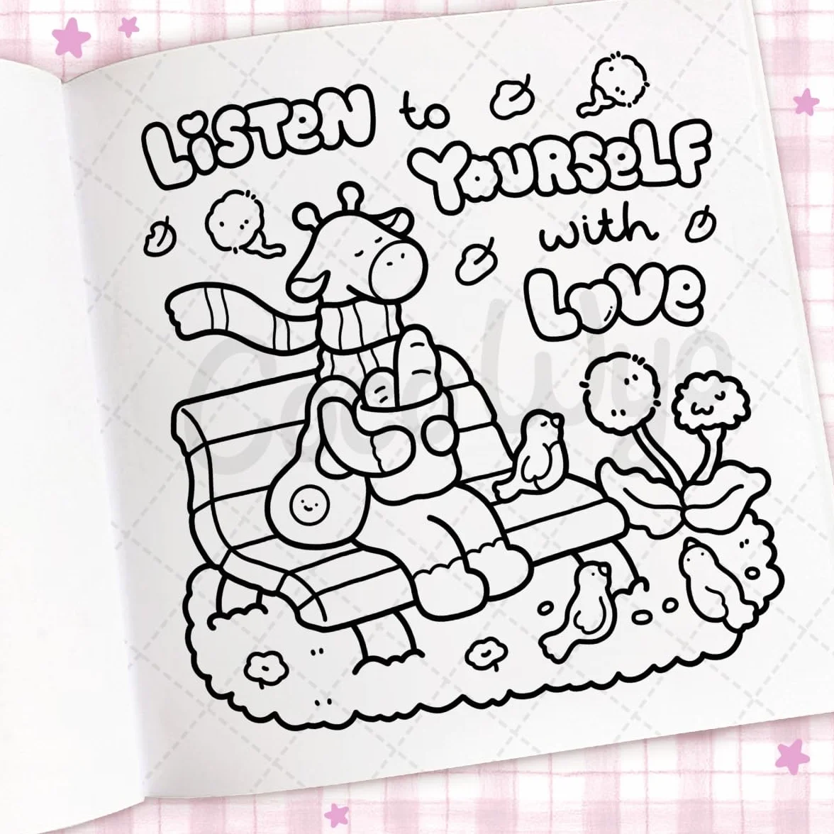 Cozy Vibes: A cozy and comfy colouring book