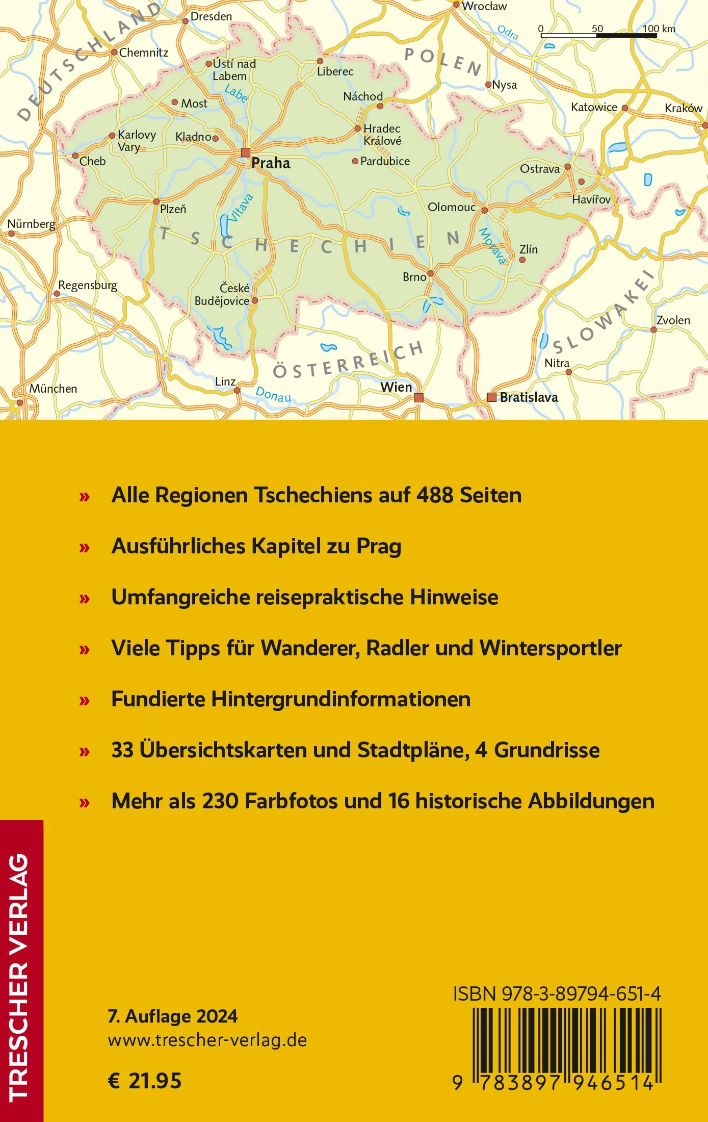 TRESCHER Reiseführer Tschechien: Böhmen, Mähren, Prag, Riesengebirge, Bäderdreieck