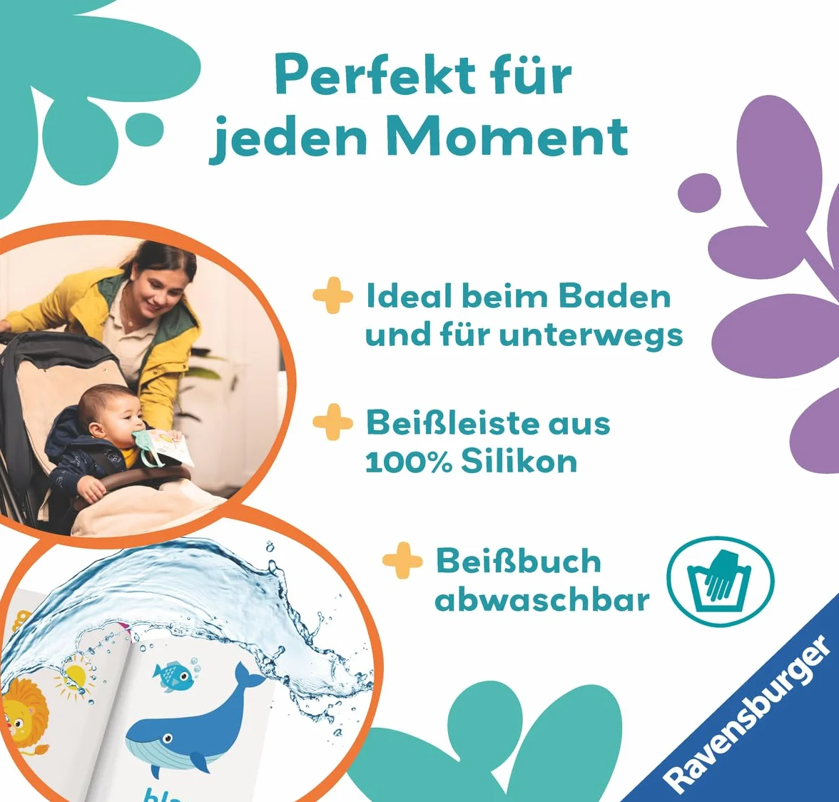 Play+ flip&pop Erste Farben - ab 6 Monate: Mein allererstes Beißbuch