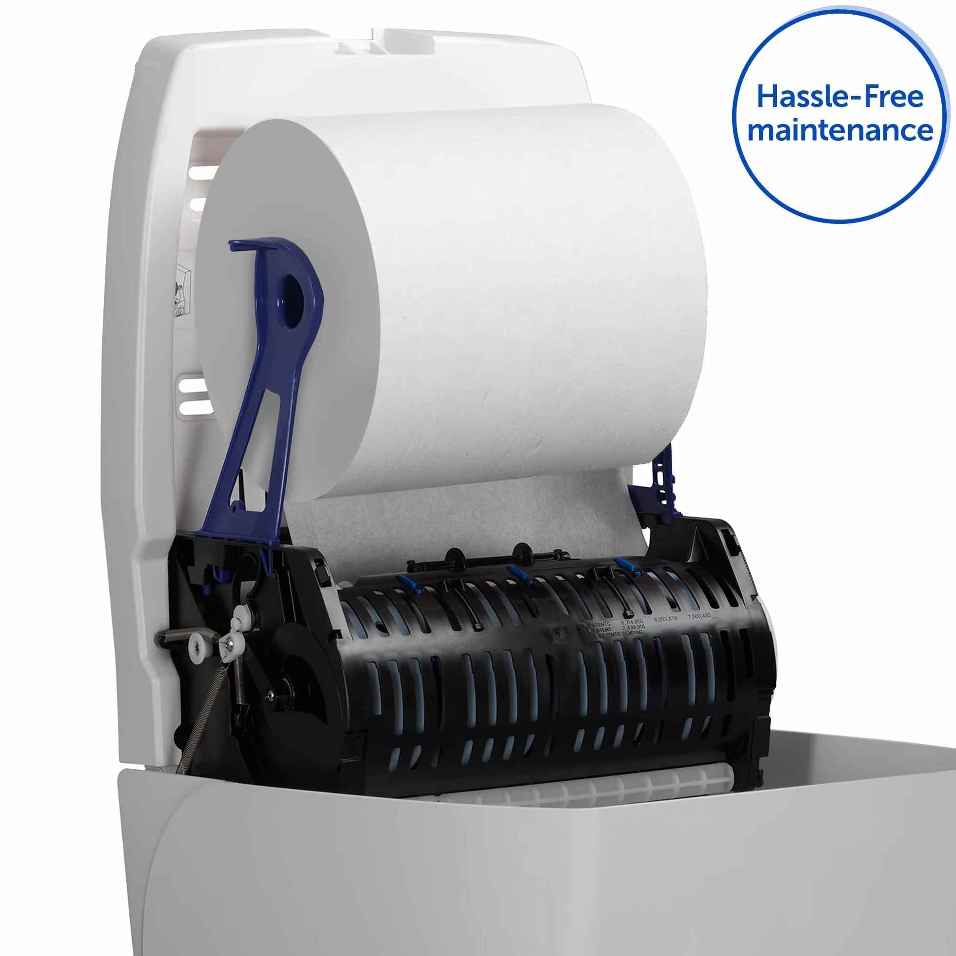 Kimberly-Clark dozownik ręczników 6959 - dozownik ręczników papierowych - biały dozownik ręczników rolkowych