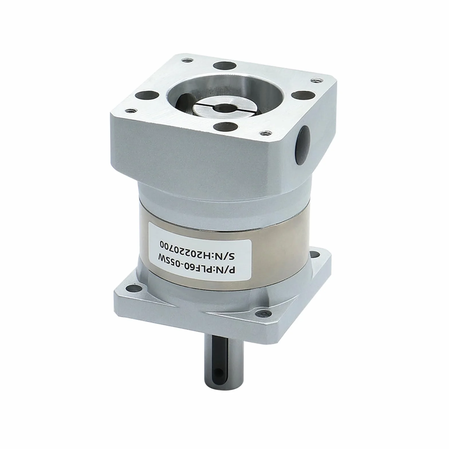 PLF60 precyzyjny reduktor przekładni planetarnej o niskim poziomie hałasu pasuje do Nema23 57 8mm silnik krokowy Nema24 60ST 14mm 400W serwo do CNC(4 to 1,8mm for stepper)